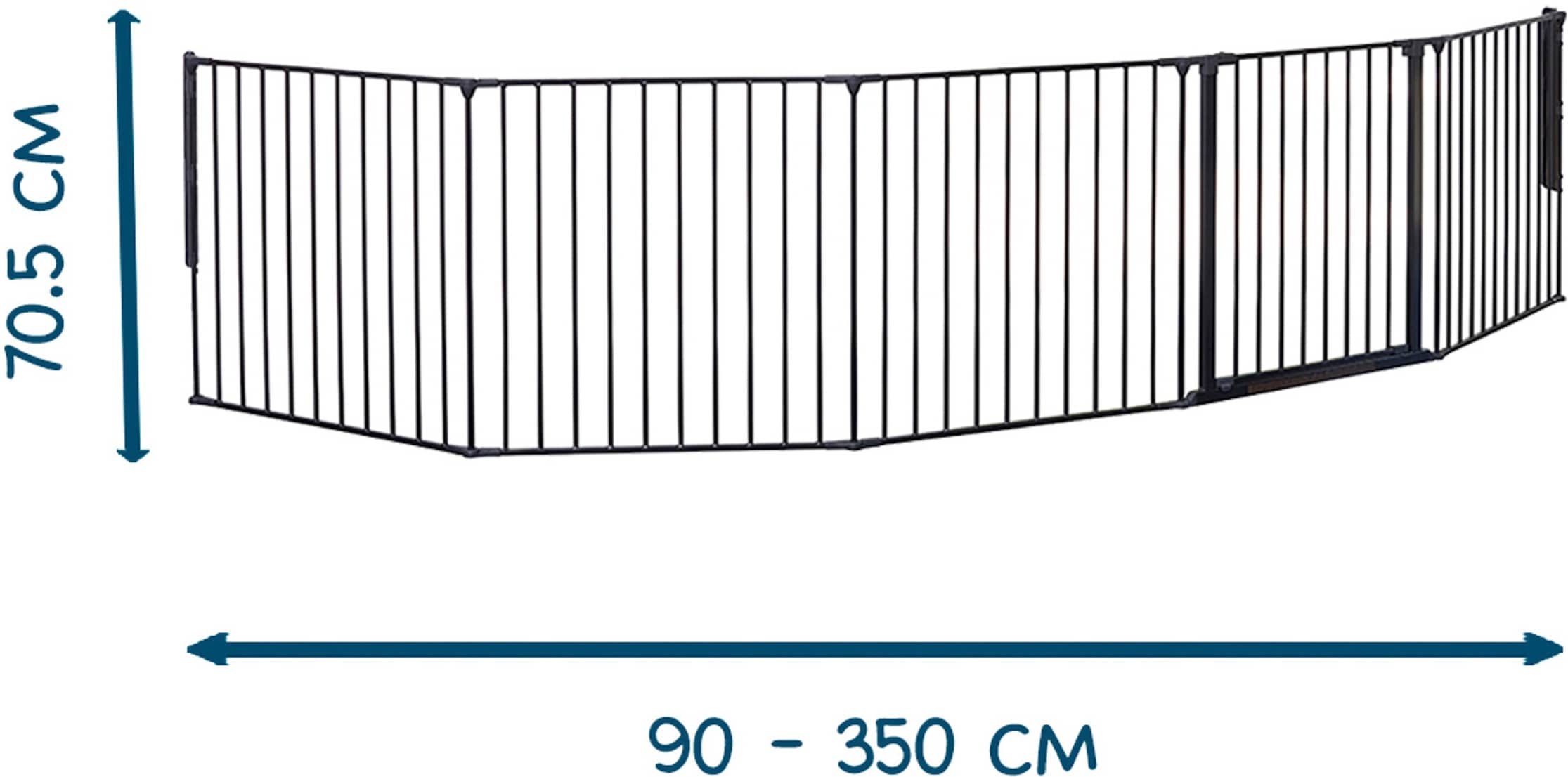 Baby Dan Schutzgitter Flex XXL 90-360 cm