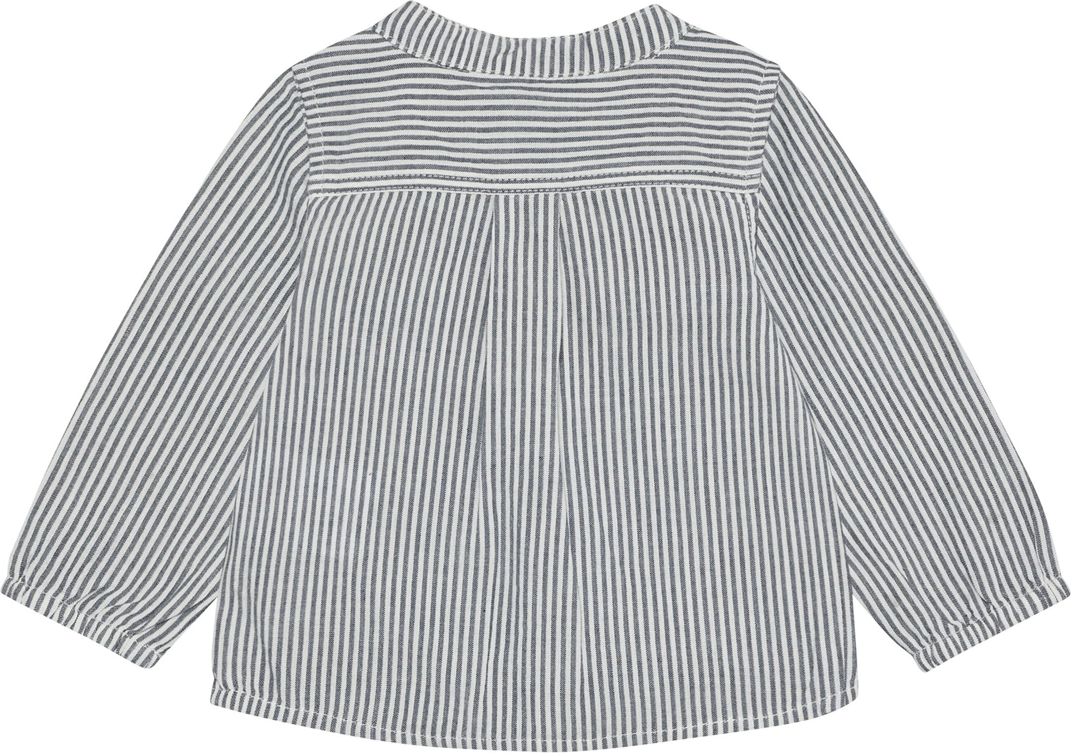 Huttelihut Hemd langarm Stehkragen Ringel