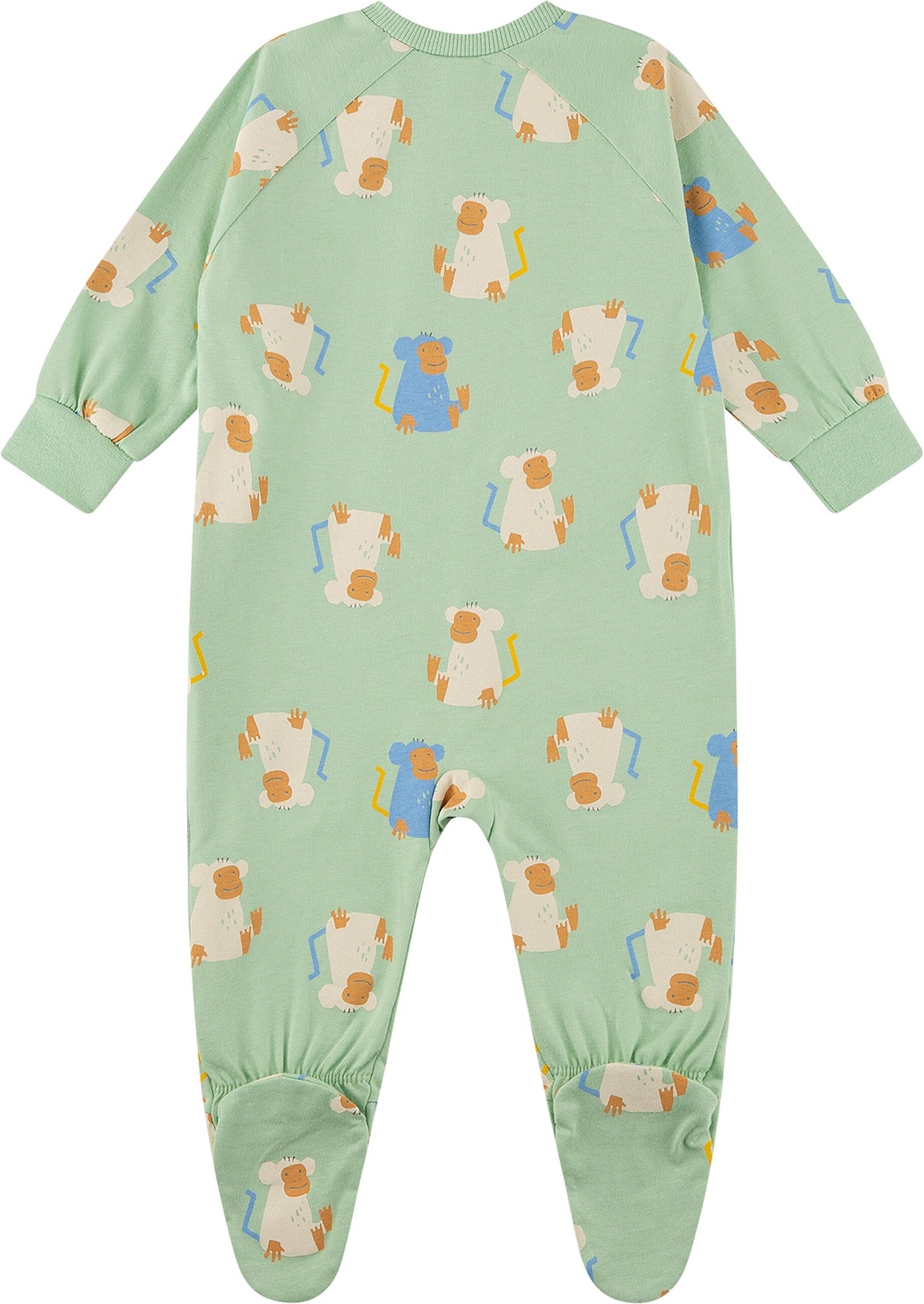 Sanetta Schlafoverall mit Fuß Affen