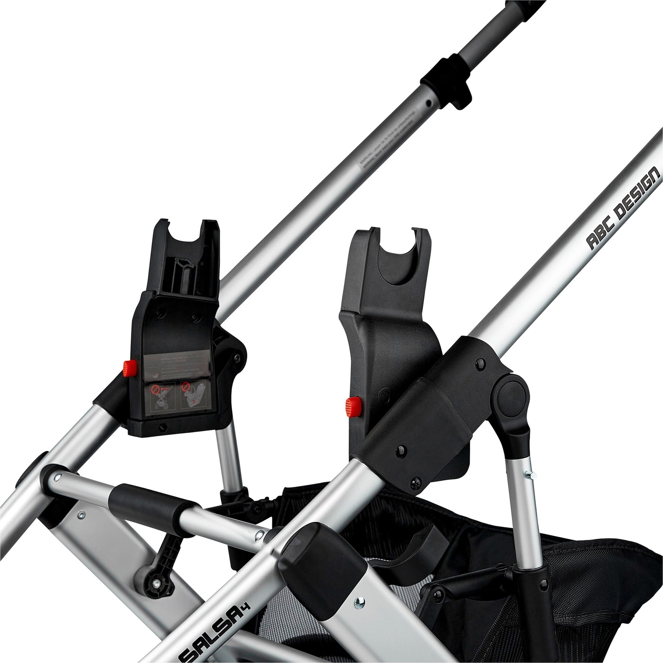 Abc Design Tulip, Maxi-Cosi, Cybex, Kiddy, Joie, Britax Römer, BeSafe Adapter für Kinderwagen Samba, Swing, Salsa 4, Sal...