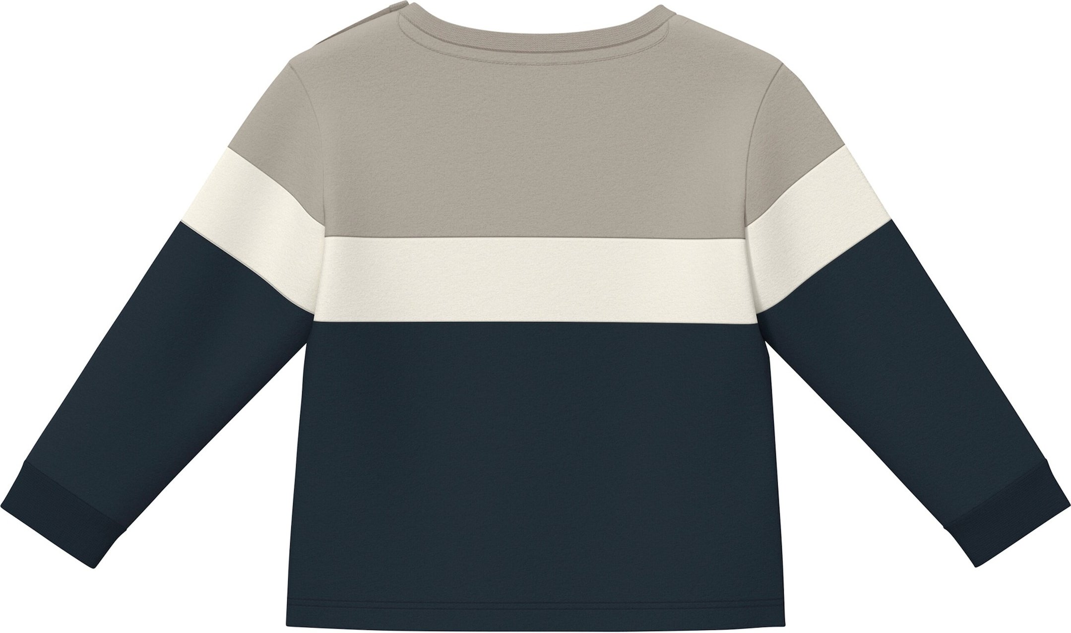 S.Oliver Shirt langarm Hund Colorblock