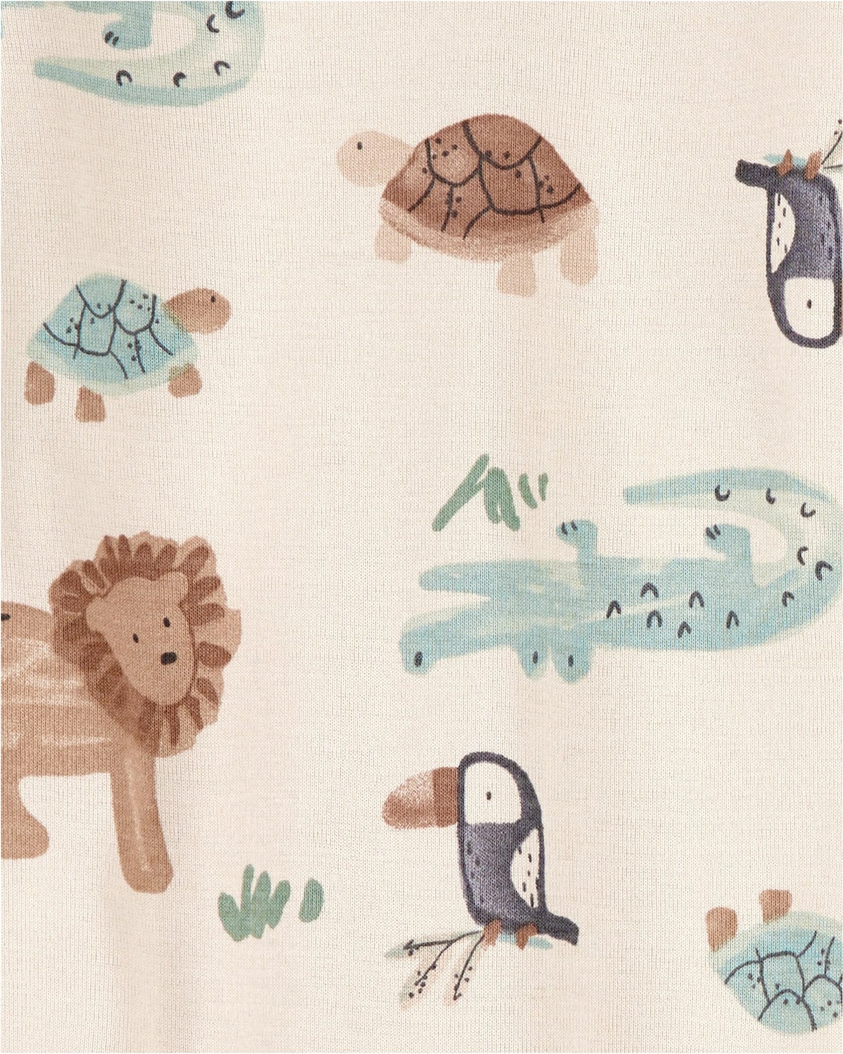 Thumbnail - Carter's 2er-Pack Overall Ringel Tiere
