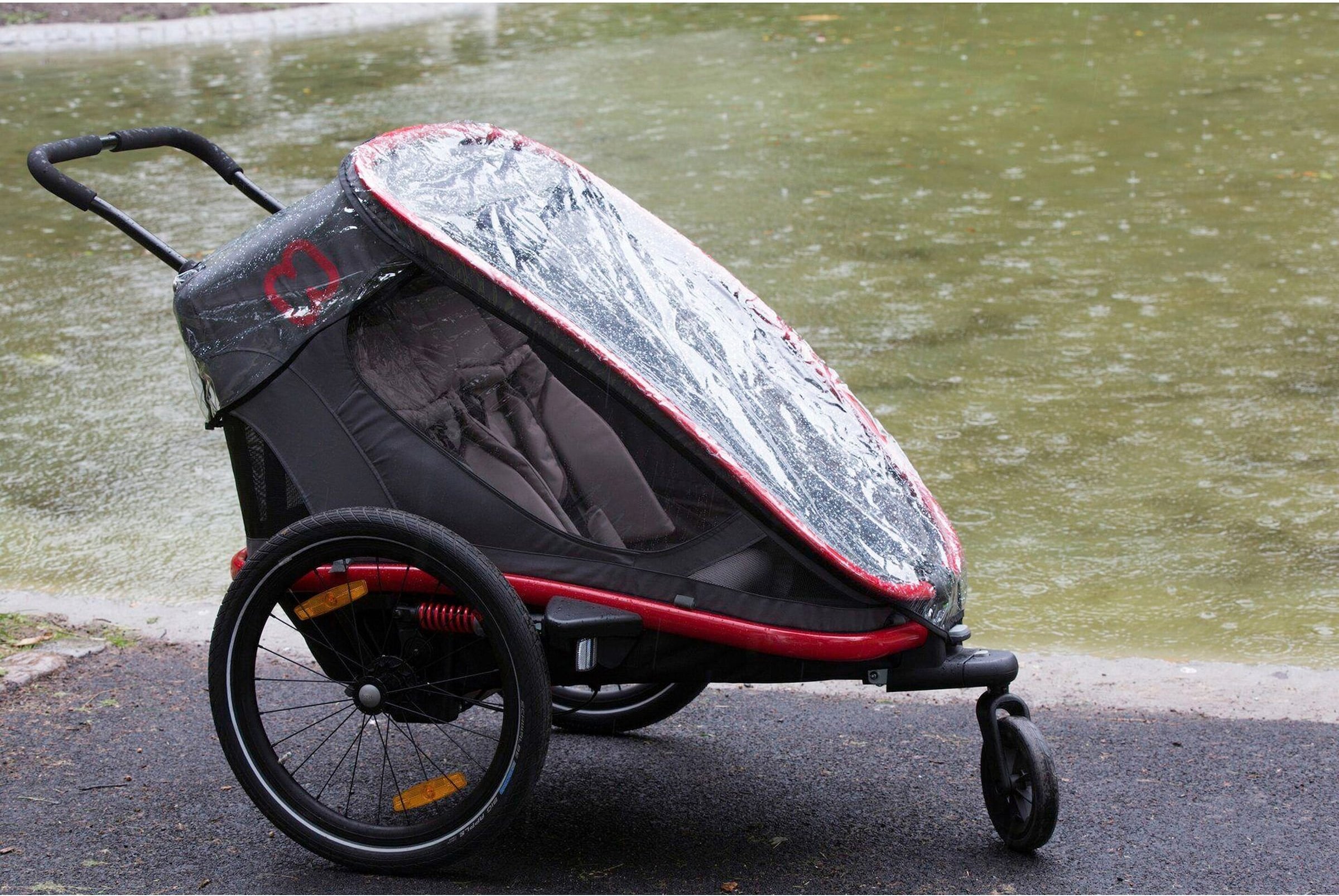Hamax Regenschutz für Fahrradanhänger Outback One