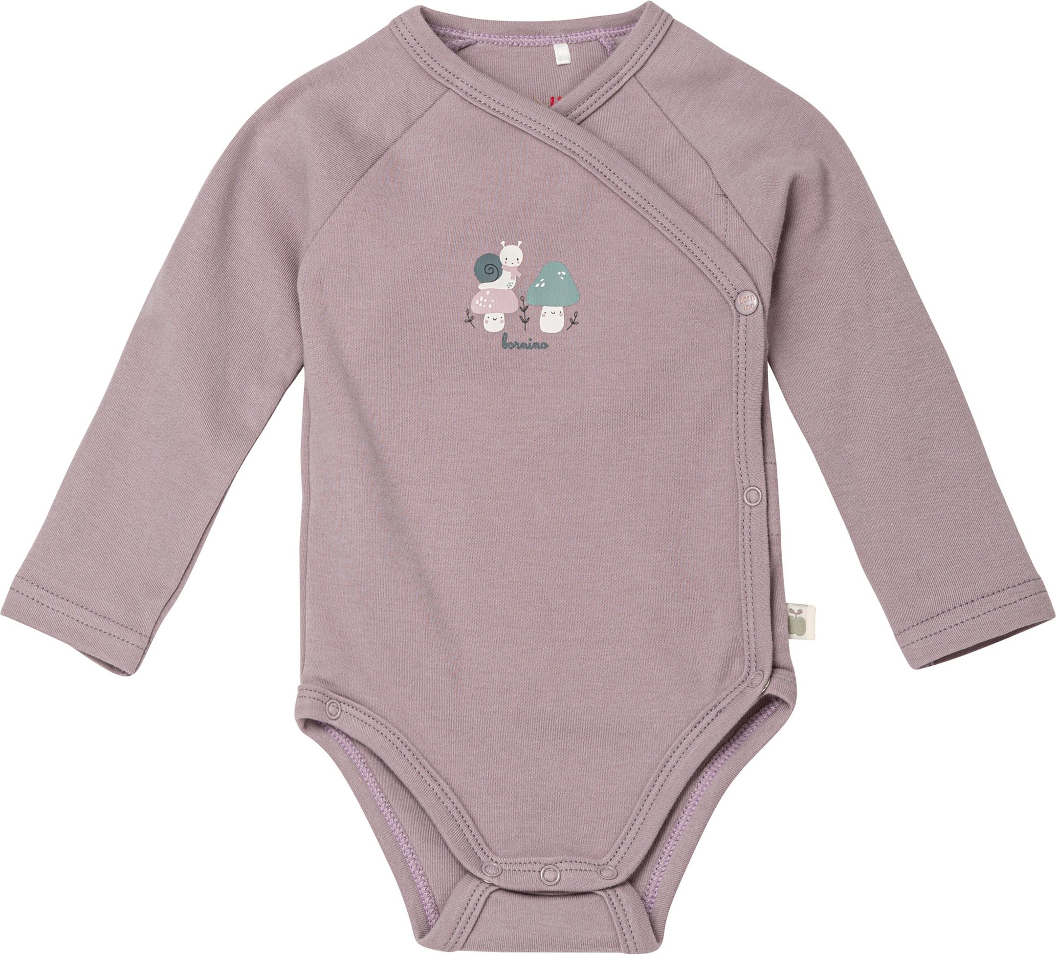 Thumbnail - Bornino Sweet Nature 2er-Pack Wickelbodys langarm Sweet Nature