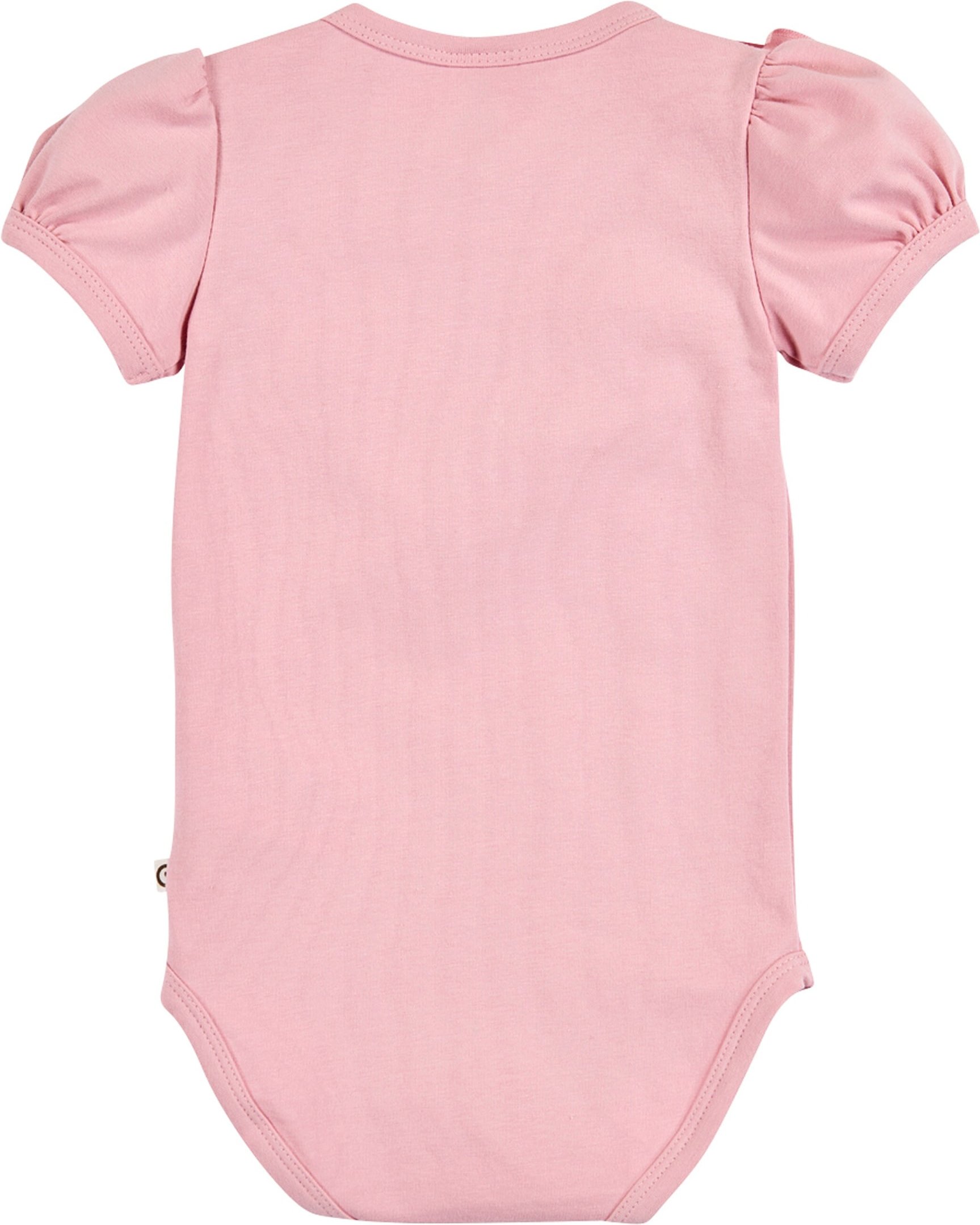 Müsli Body kurzarm mit Puffärmeln Rüschen