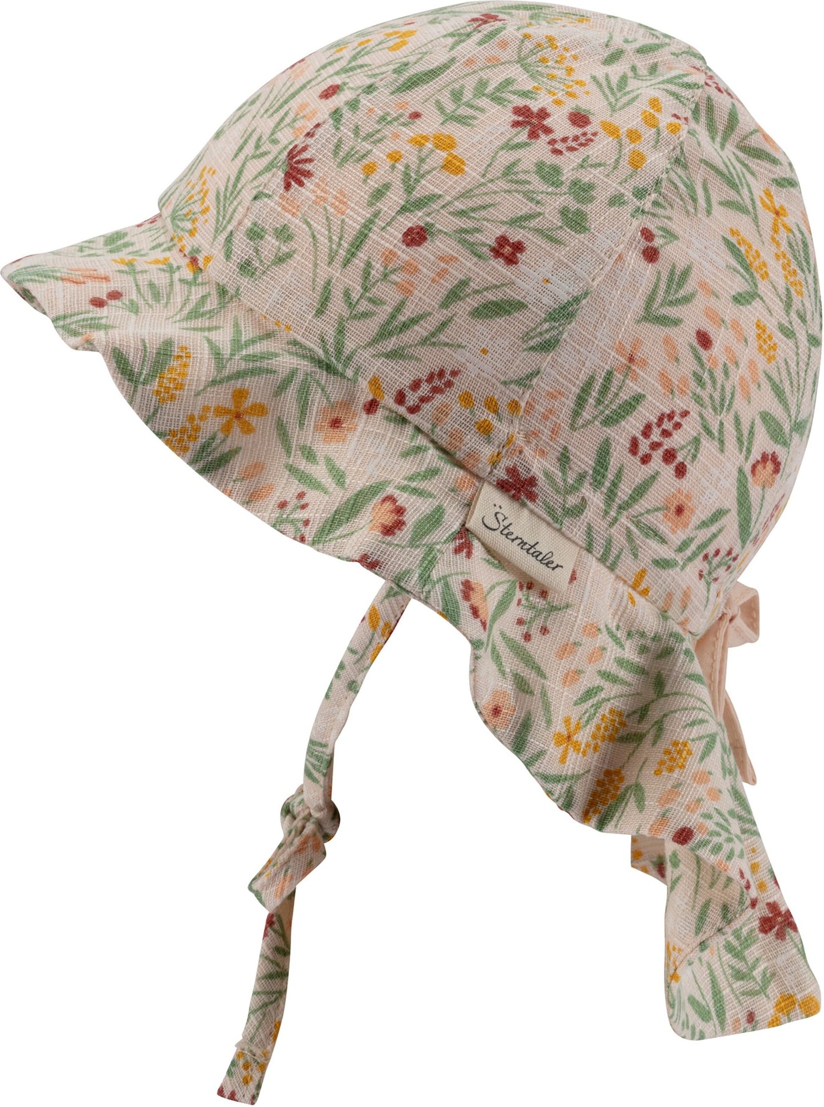 Sterntaler Sonnenhut mit Nackenschutz Blumen