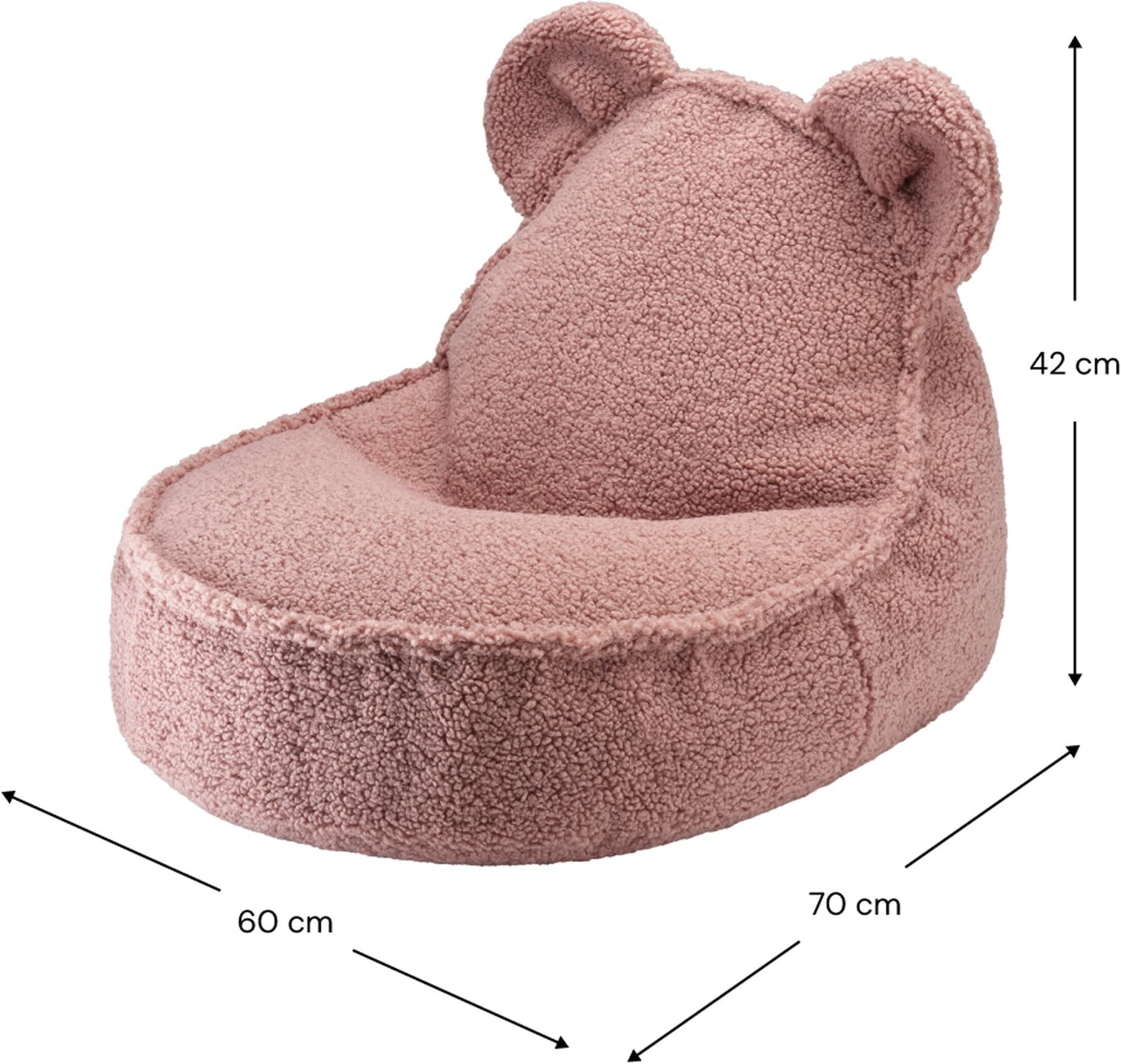 Wigiwama Sitzsack Teddybär