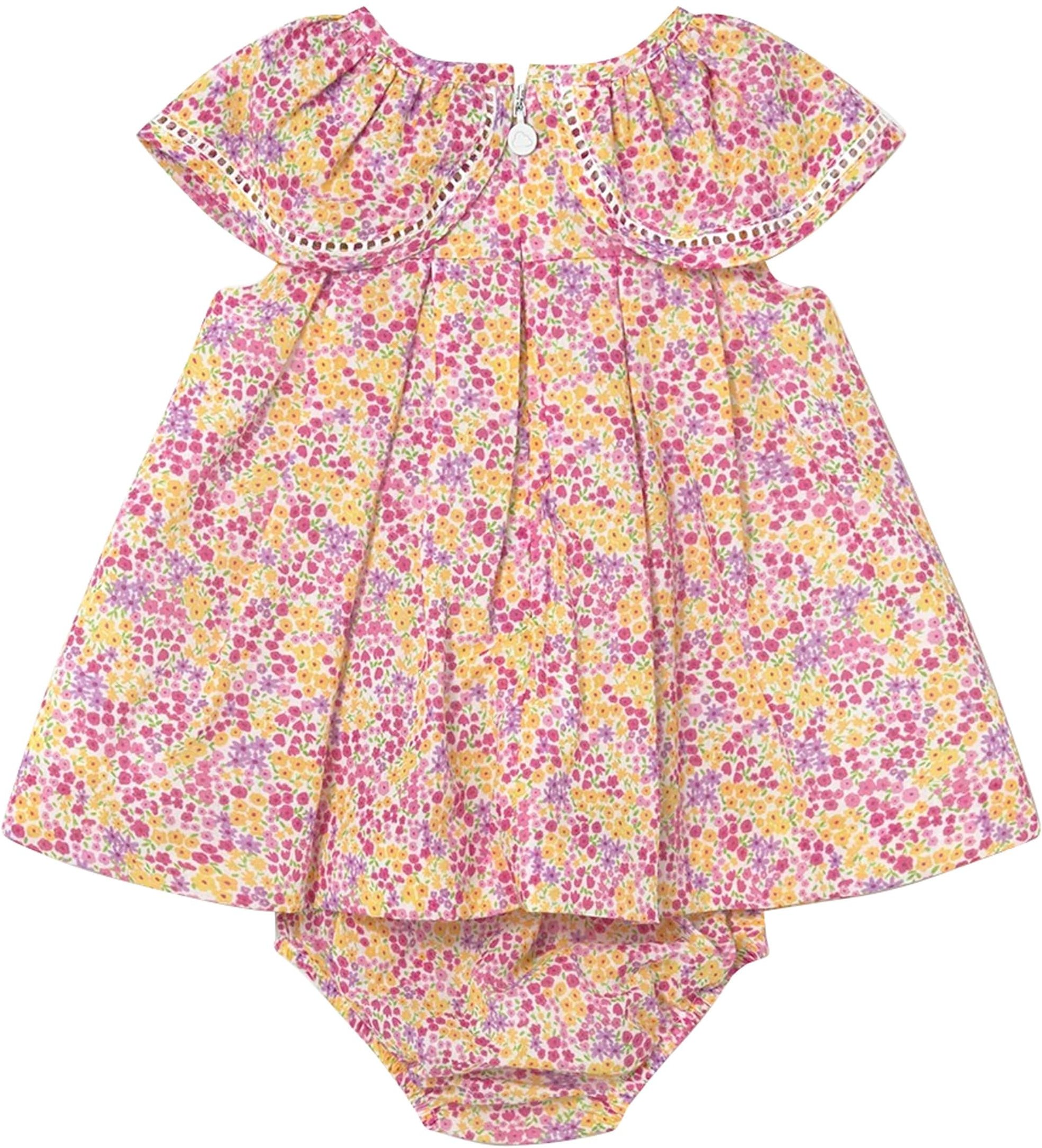 Mayoral Webkleid kurzarm Blumen