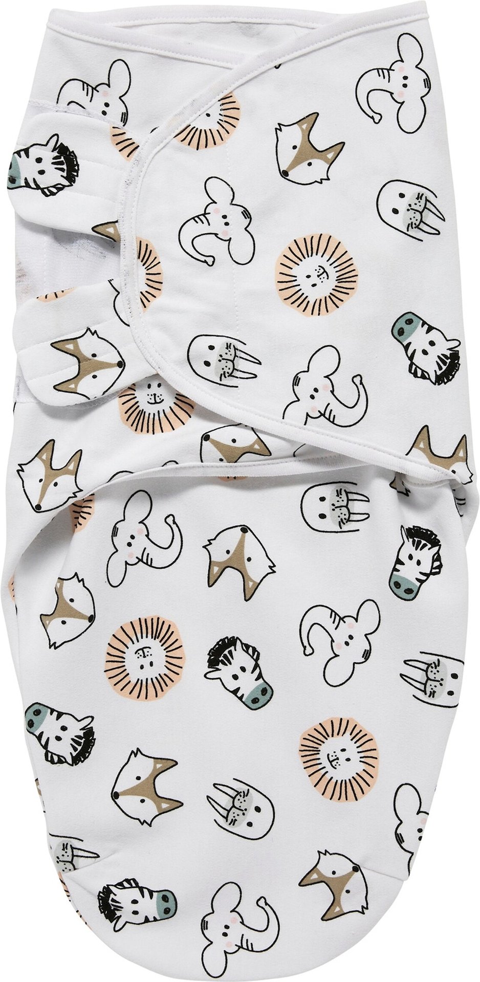 Thumbnail - Meyco Baby 2er-Pack Pucktuch SwaddleMeyco 1.0 TOG Größe S/M