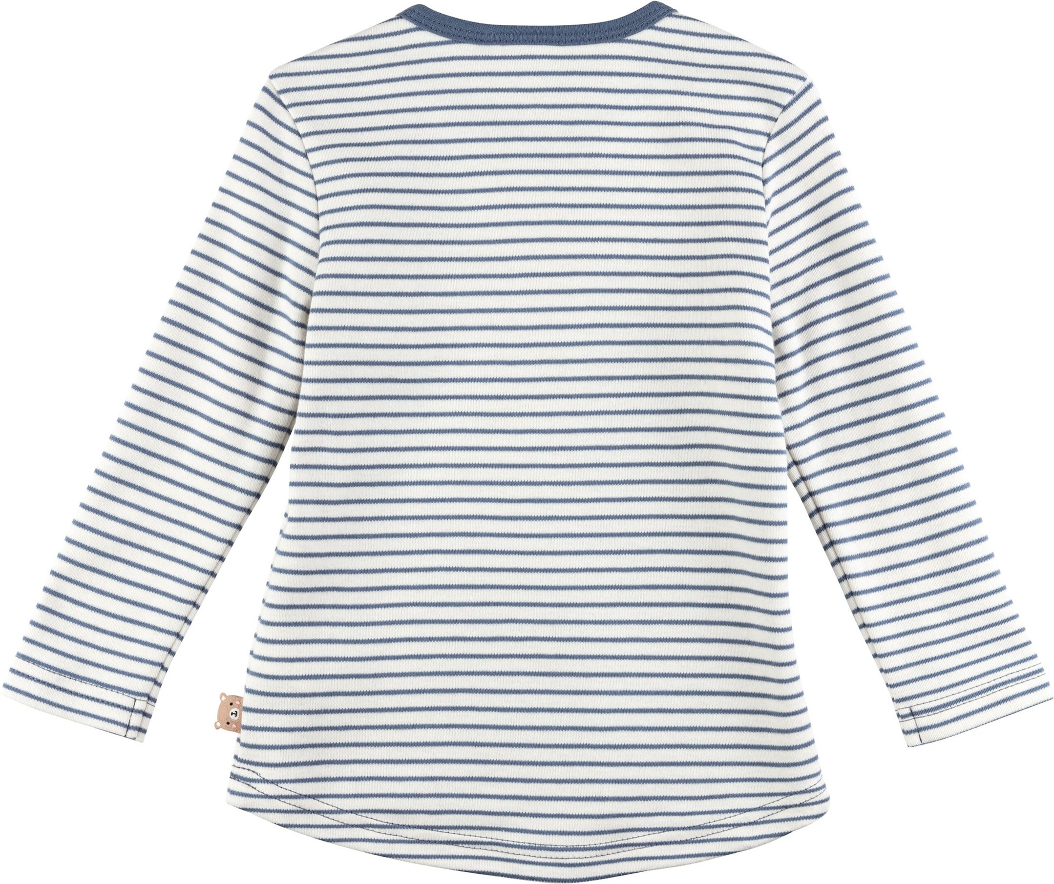 Bornino Tiny Friends Shirt langarm Ringel It´s a good day