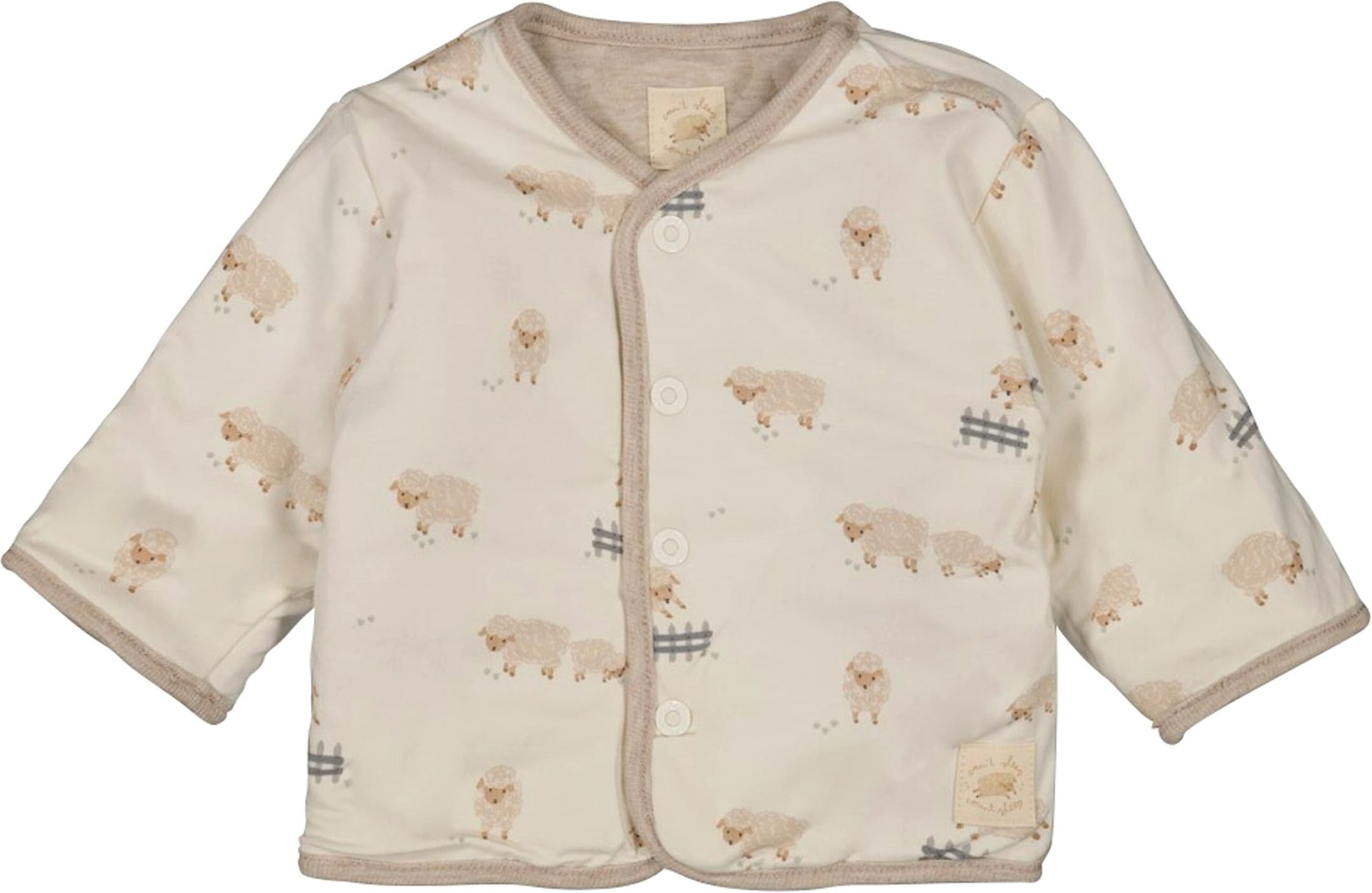 Feetje Wendejacke Schafe gequiltet