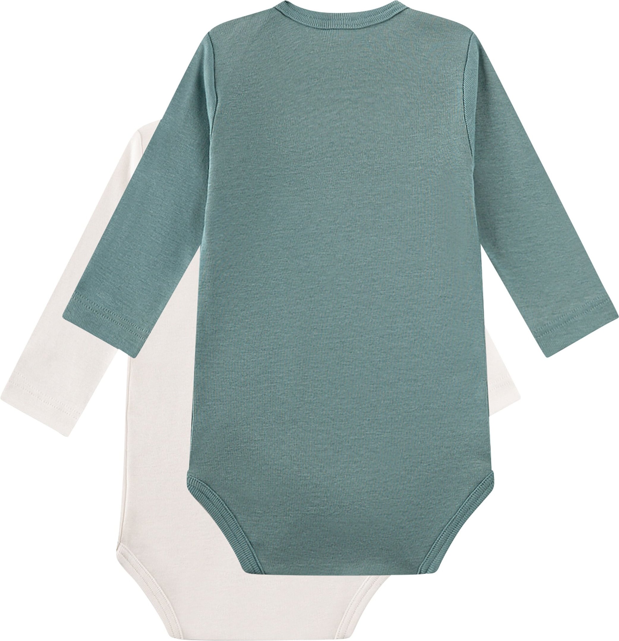 Sanetta 2er-Pack Bodys langarm Elefant