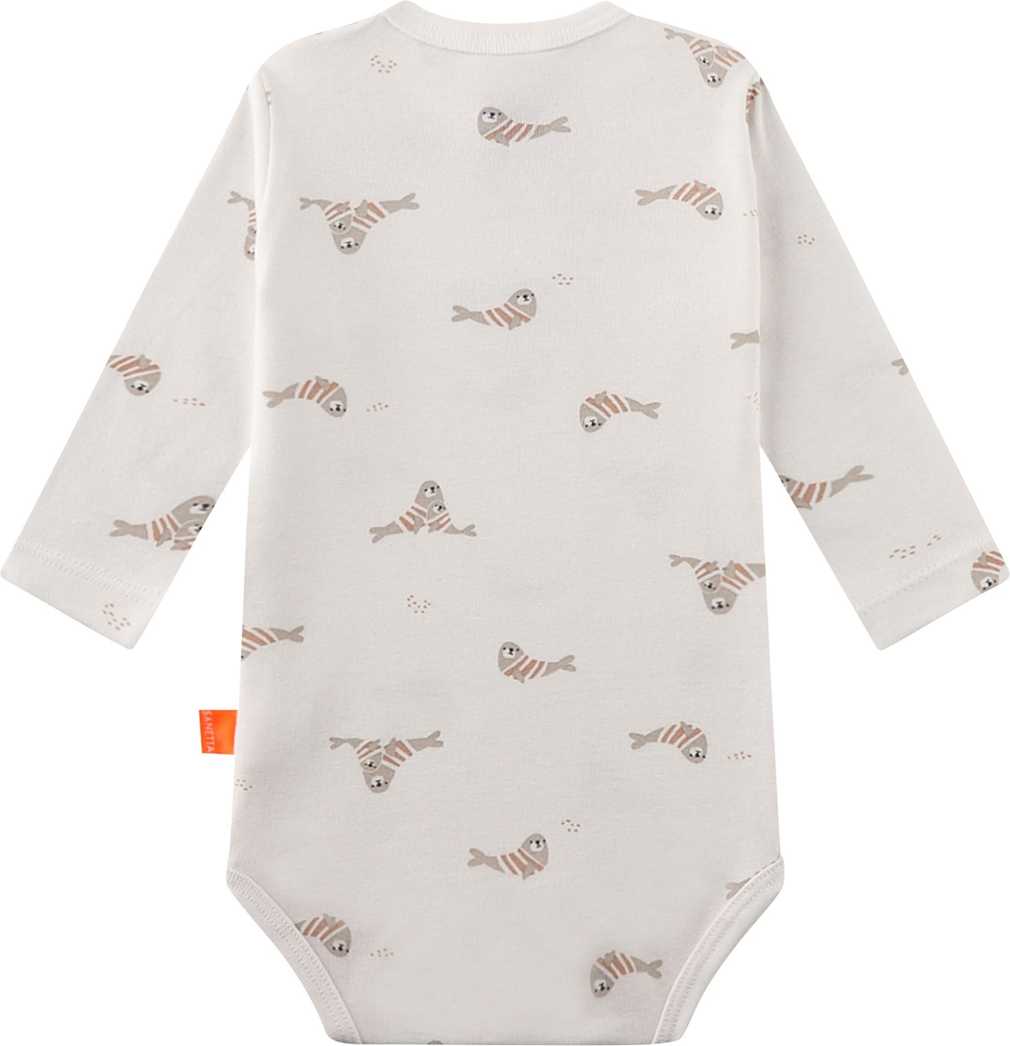 Sanetta Body langarm Walross