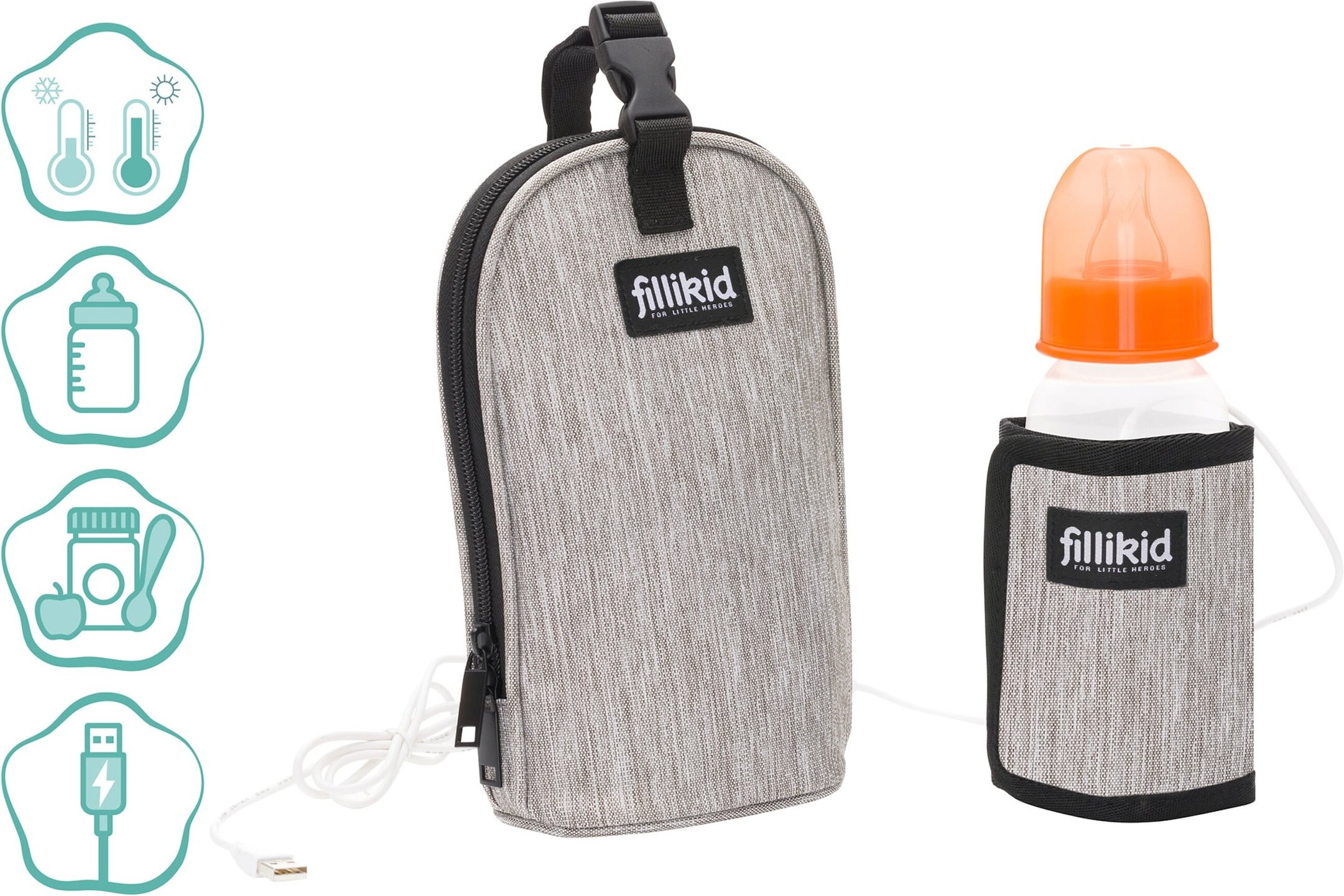 Fillikid USB-Flaschenwärmer