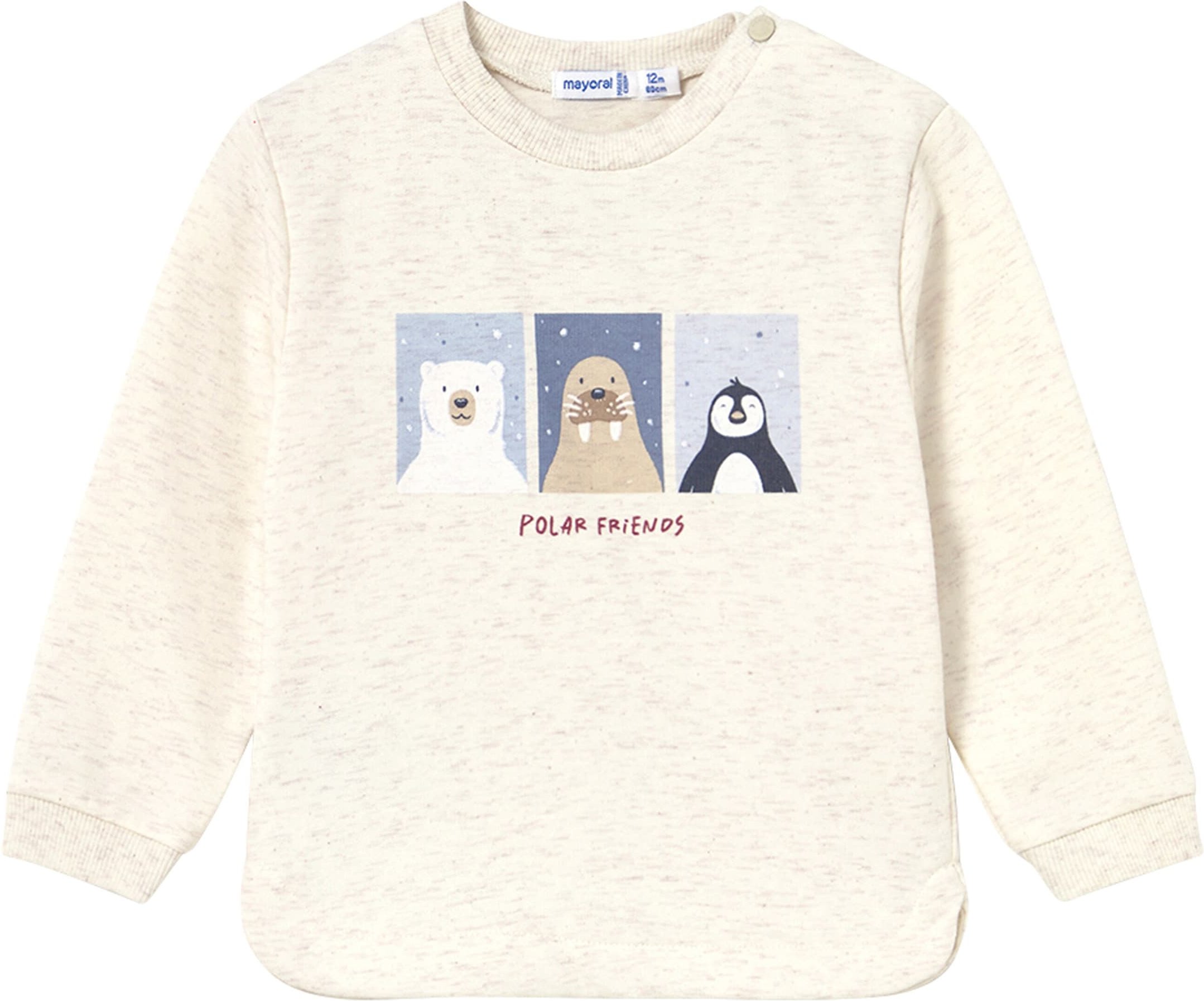 Thumbnail - Mayoral 3-tlg. Set Sweatshirt, Steppweste und Jogginghose Tiere