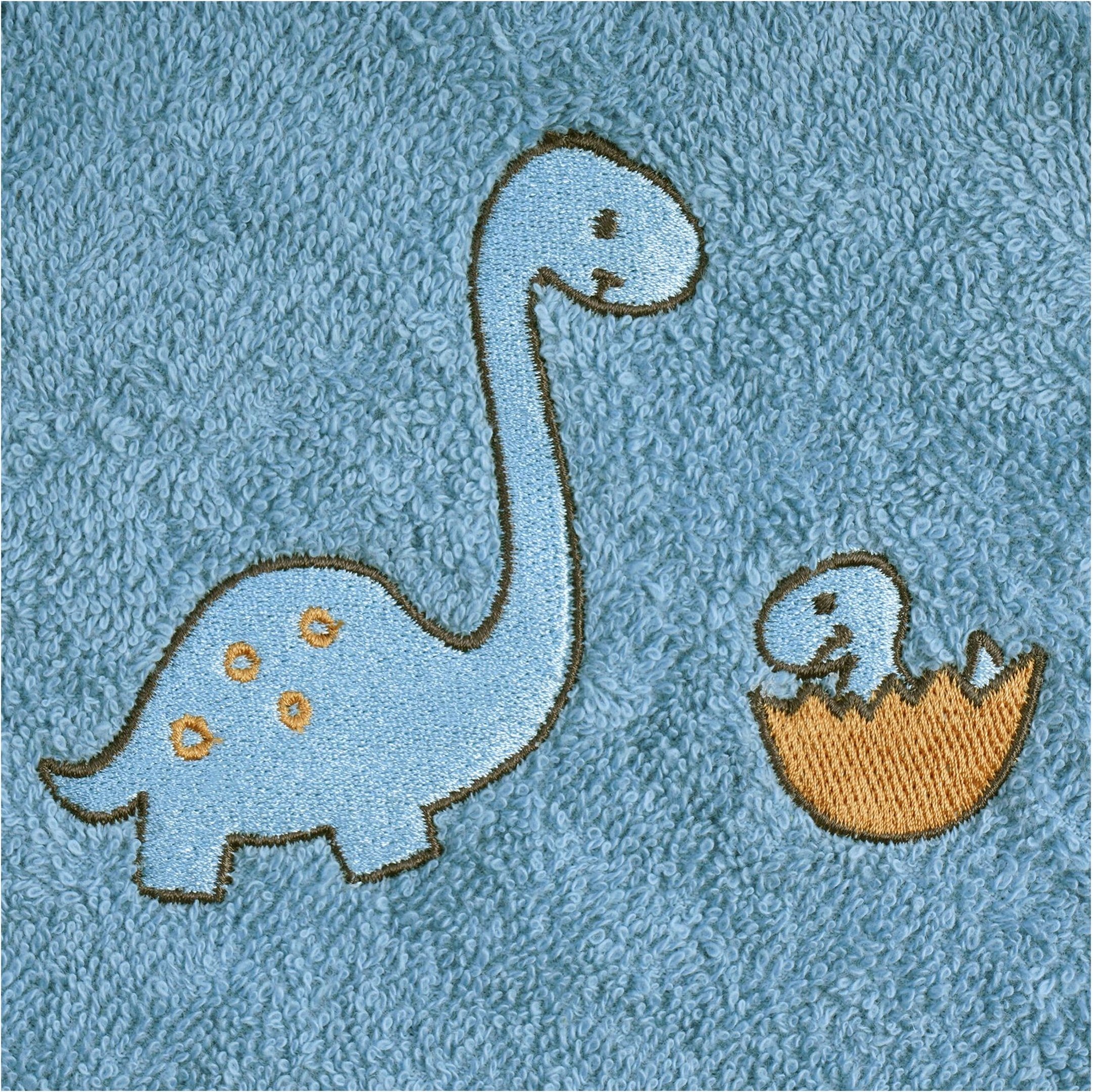 Wörner Kapuzenbadetuch 80x80 cm blau