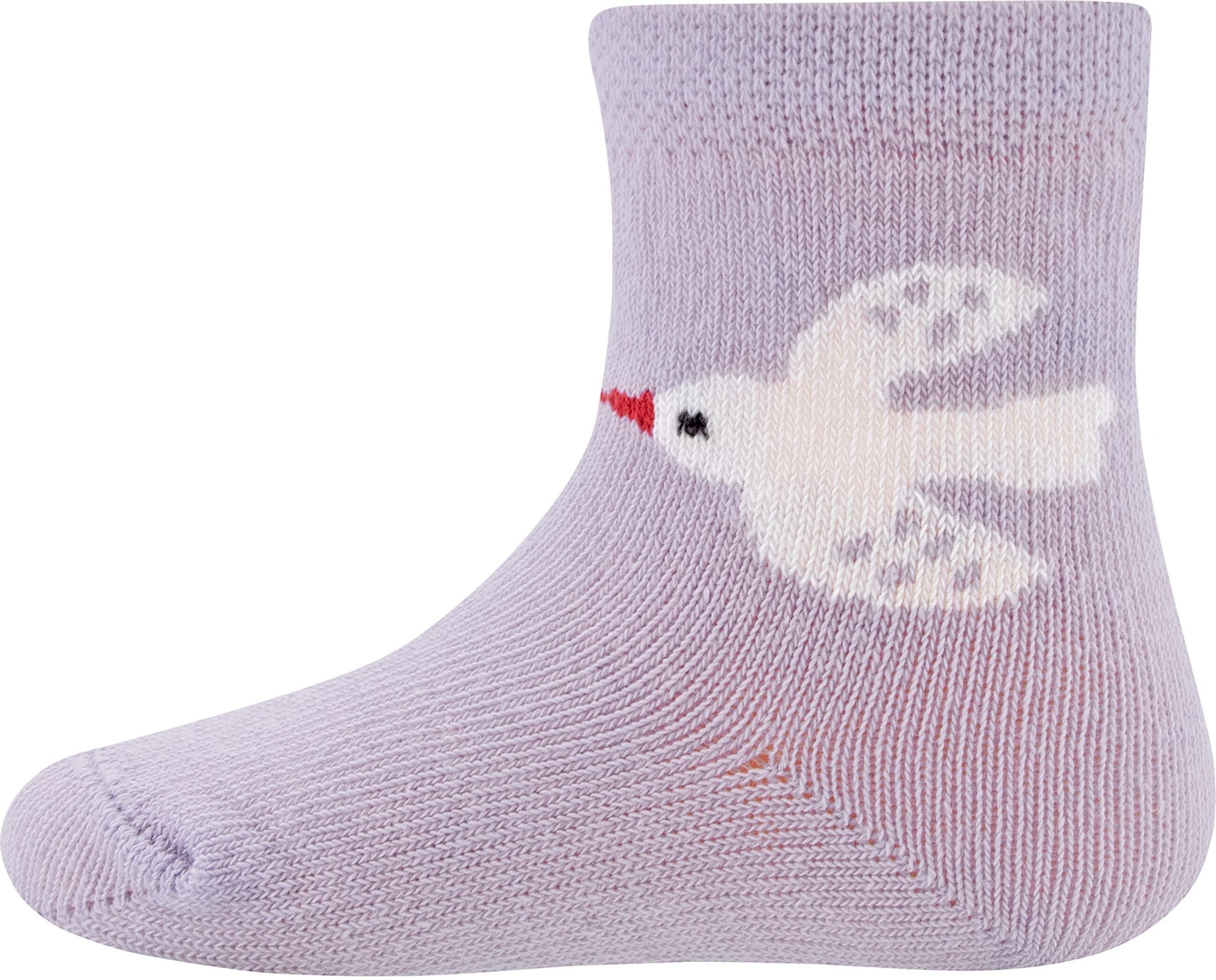 Ewers 3er-Pack Socken Vögel Herzen