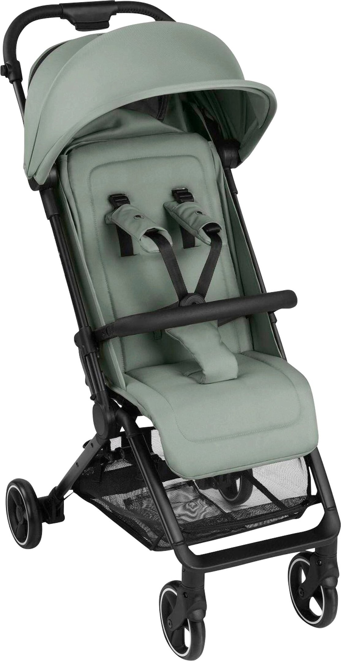 Abc Design Buggy Ping 3 Travel inkl. Becherhalter und Regenschutz gruen