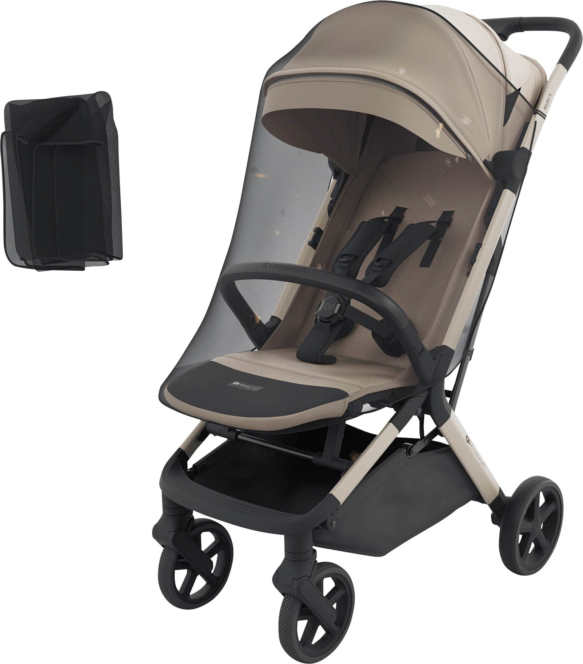 Kinderkraft Buggy NUBI 3 beige