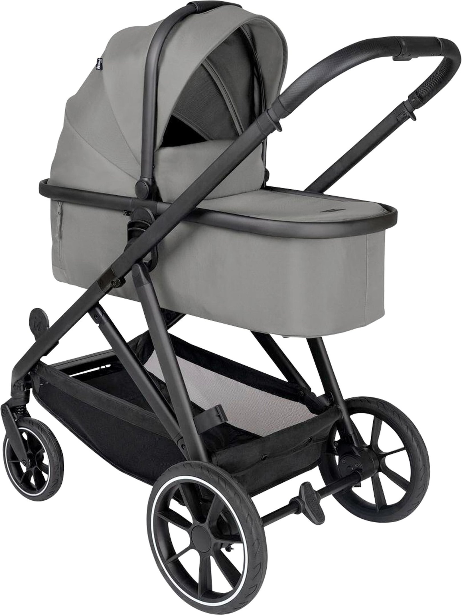 Hauck Kinderwagen Geschwisterwagen Grow N Care Set grau