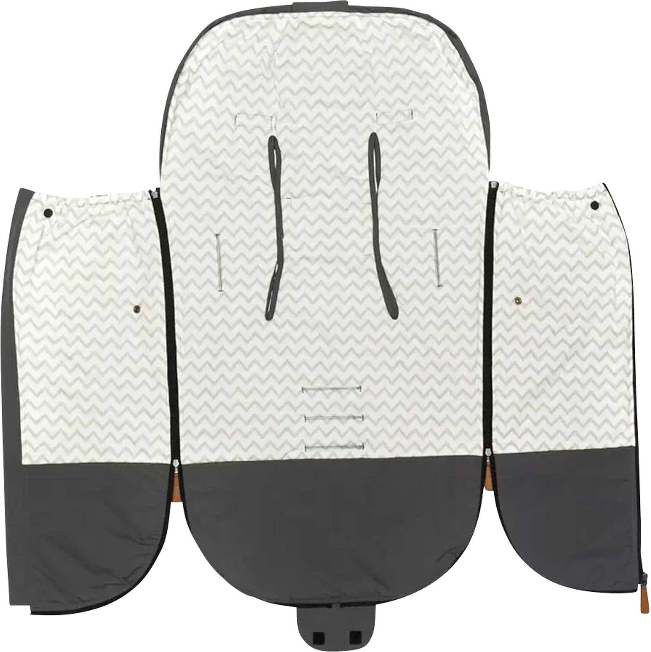 Fillikid Sommerfußsack Light Big für Kinderwagen, Buggy grau