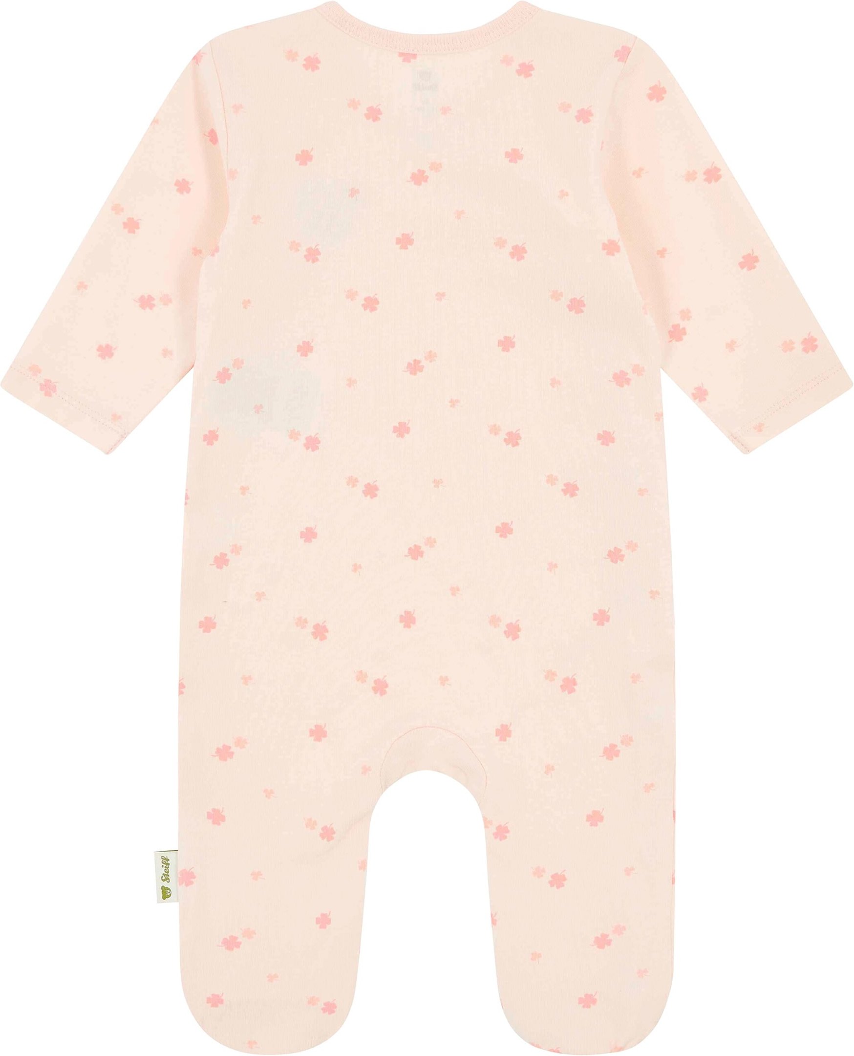 Steiff Schlafoverall mit Fuß Blumen Bär