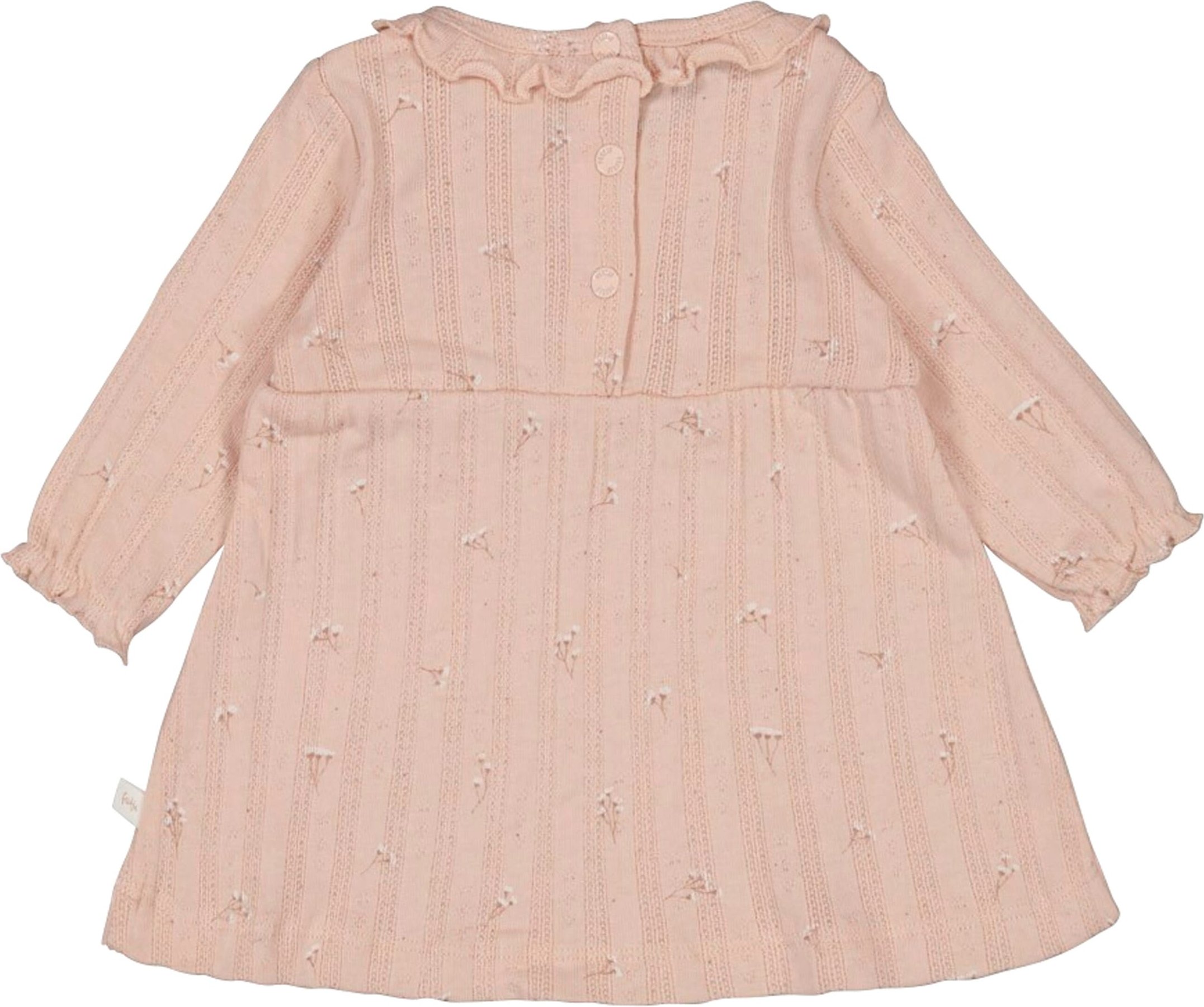 Thumbnail - Feetje Ajour-Kleid langarm Rüschenkragen Blumen