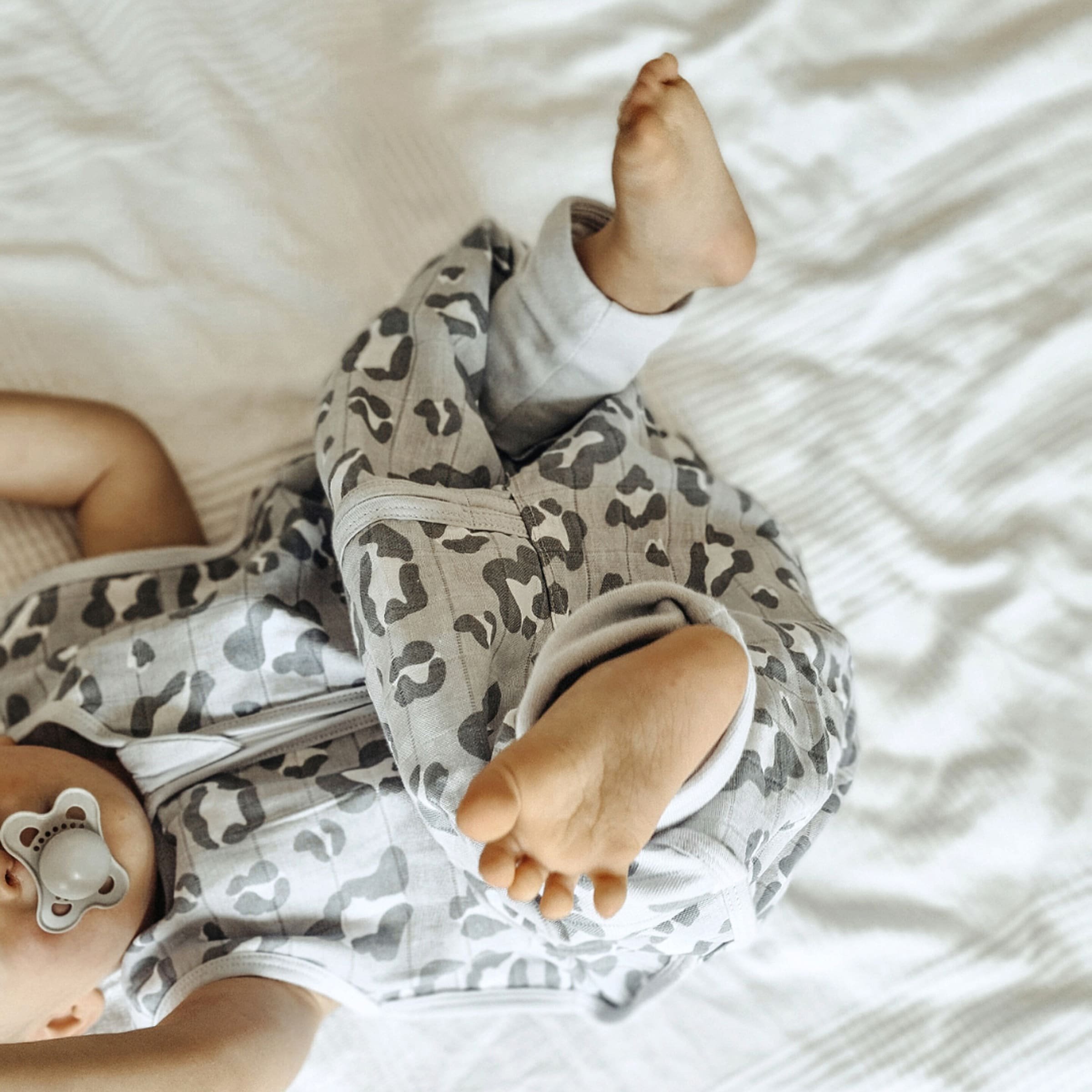 Emma & Noah Sommer-Sleepoverall Musselin 0.5 TOG