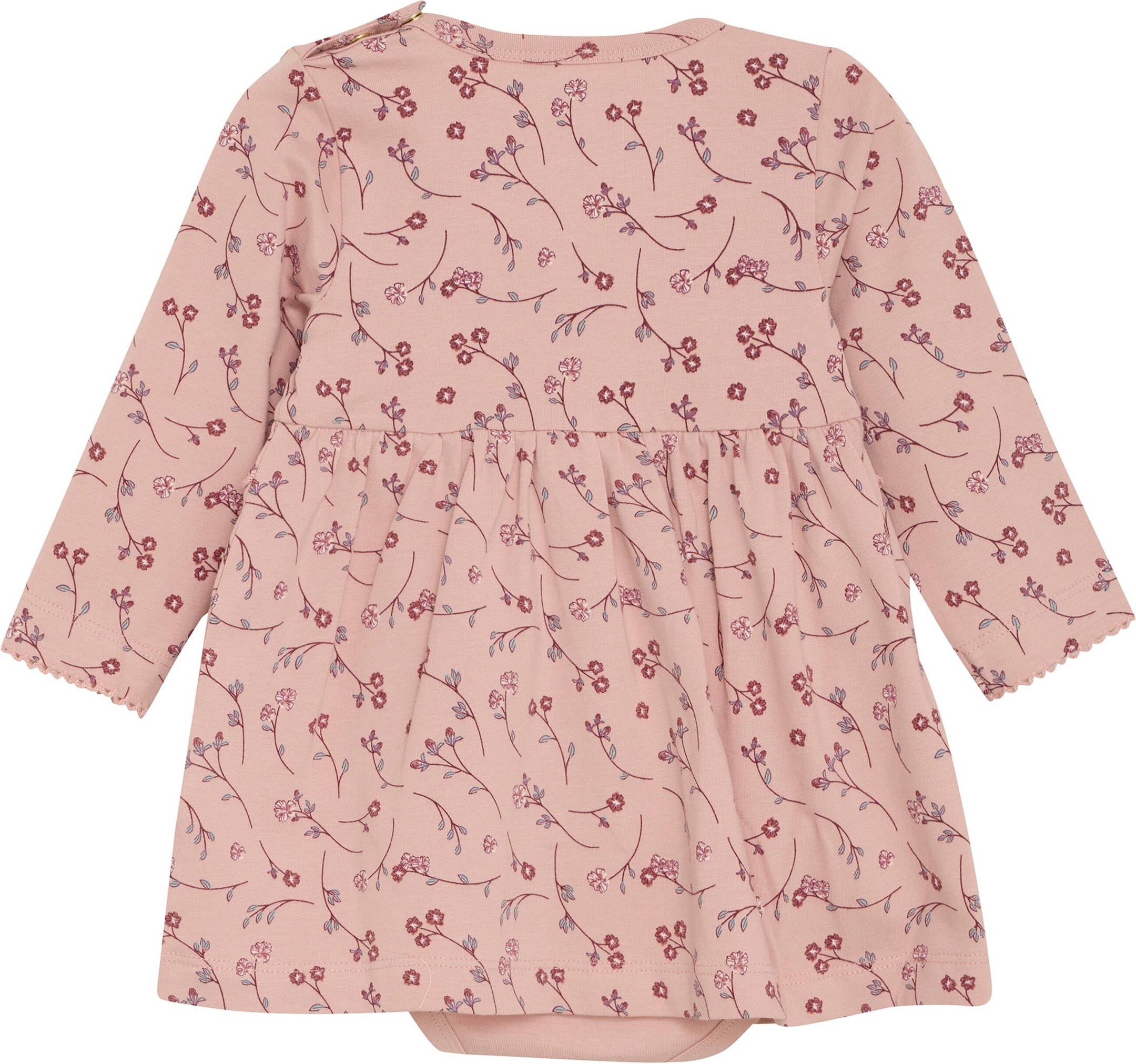 Thumbnail - Minymo Bodykleid langarm Blumen