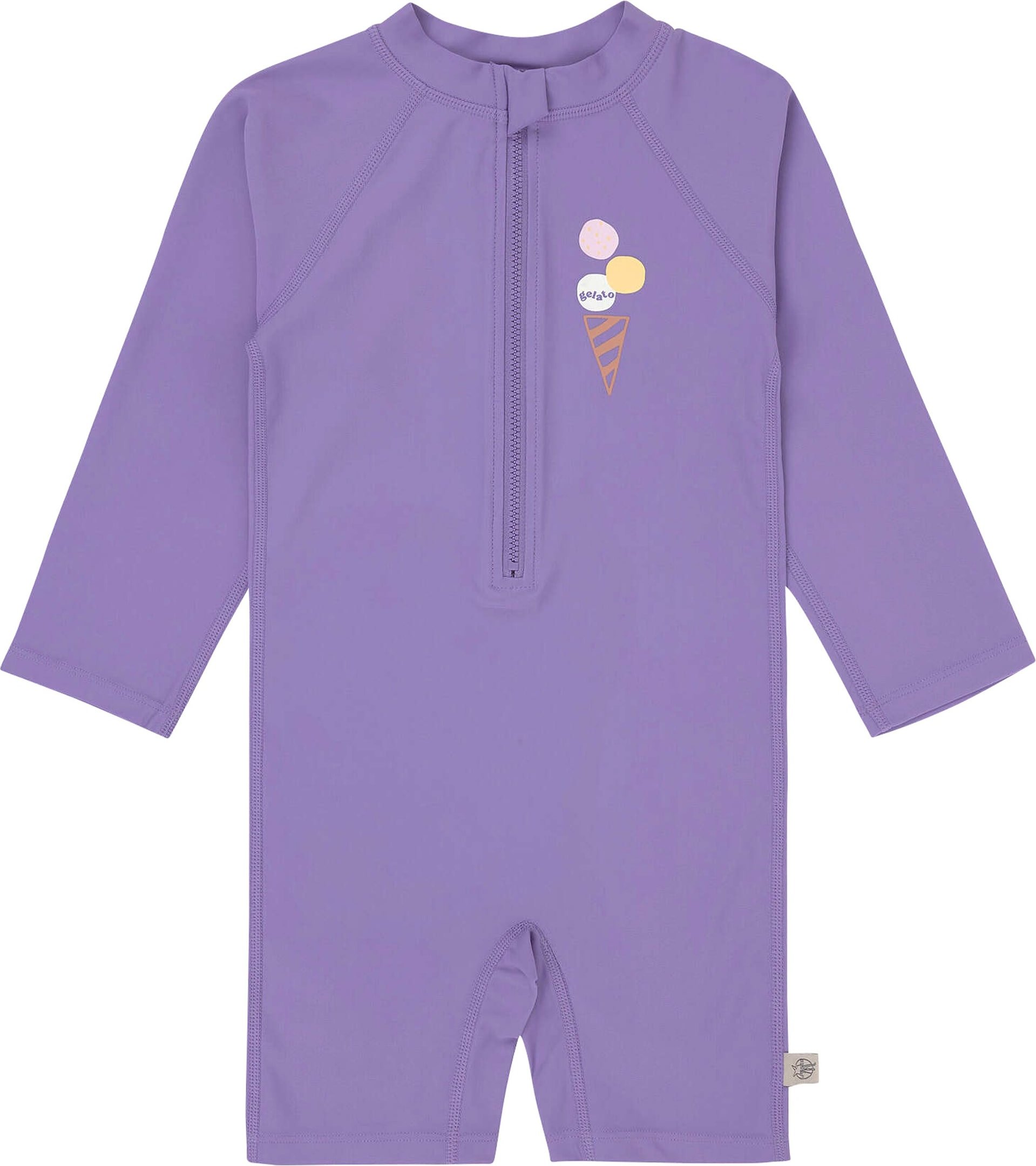 Thumbnail - Lässig Schiwmmanzug lang mit UV-Schutz Eis