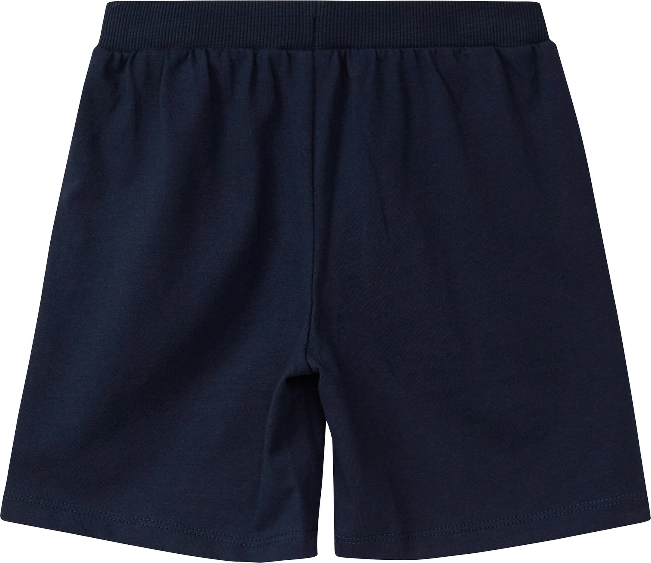 Jersey-Bermuda im Relaxed Fit mit Print-Detail