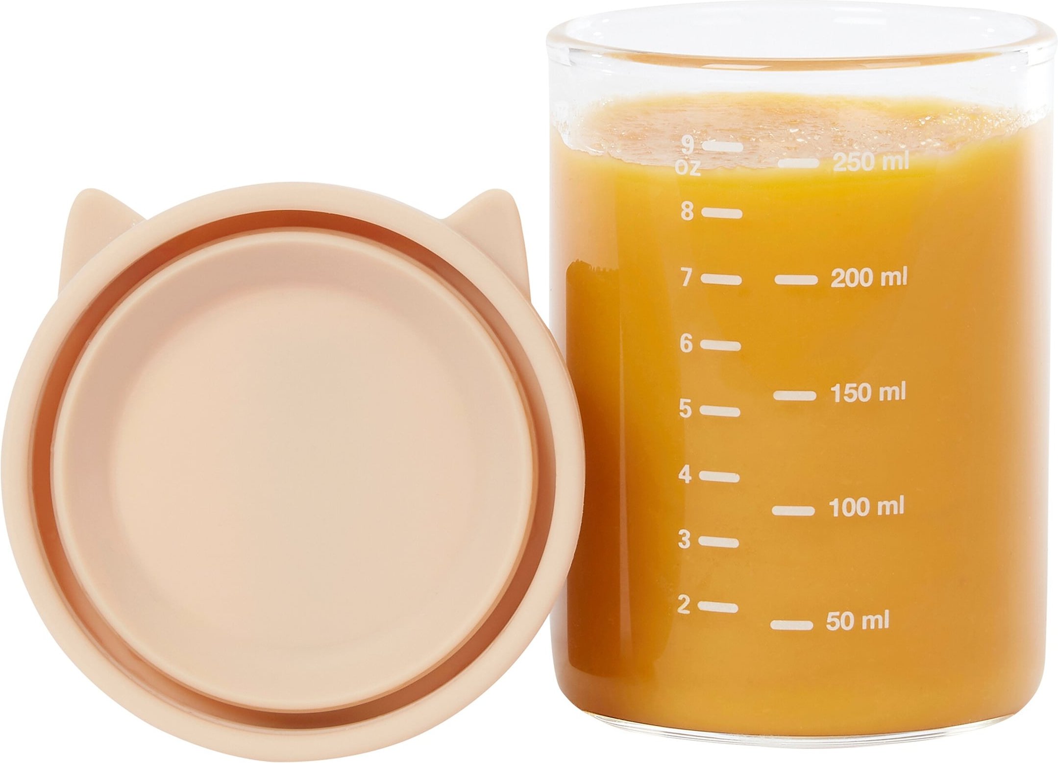 Babymoov 6er-Pack ISY Aufbewahrungsbecher Glas Bowls 250ml