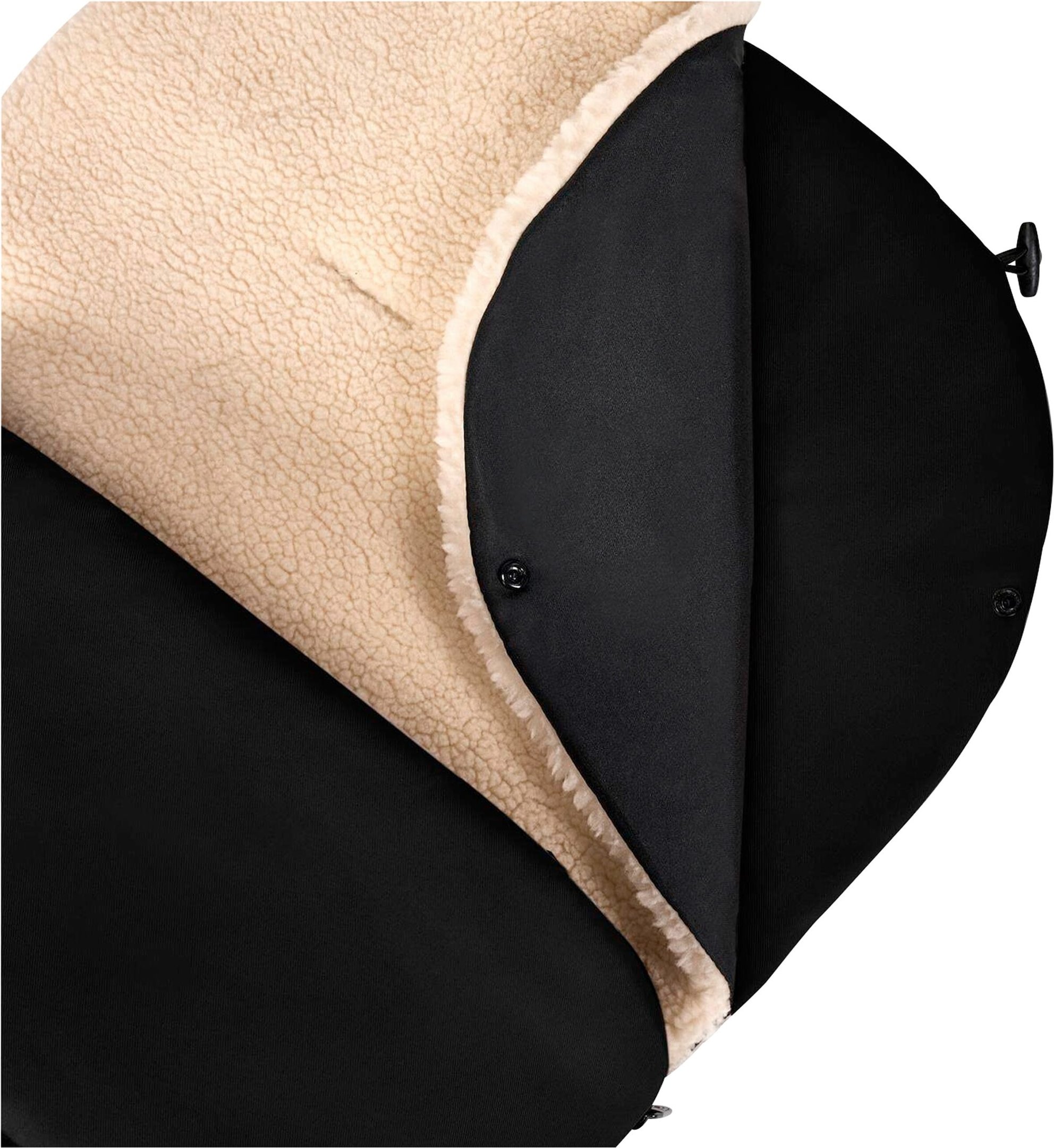 Moon Premium Fußsack schwarz