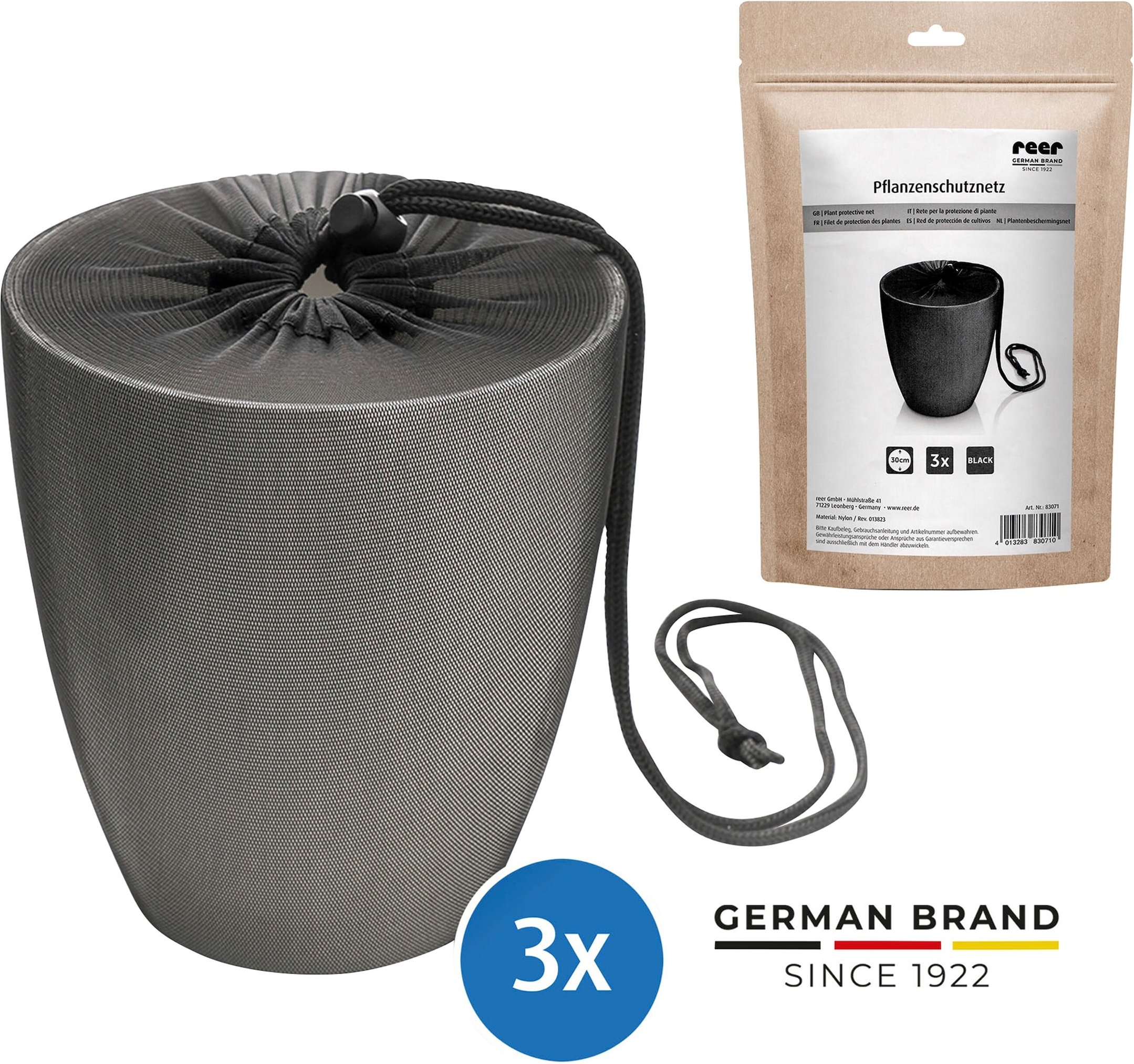 Reer 3er-Pack Pflanzenschutznetz
