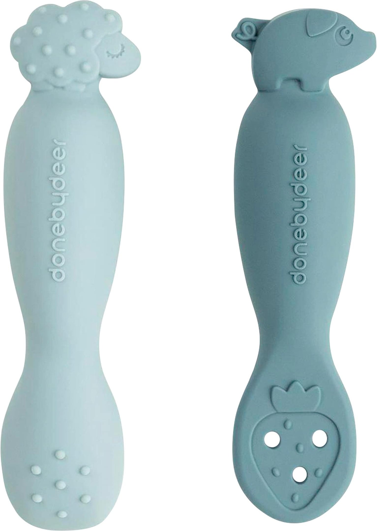 Done By Deer 2er-Pack Babylöffel Tiny Farm