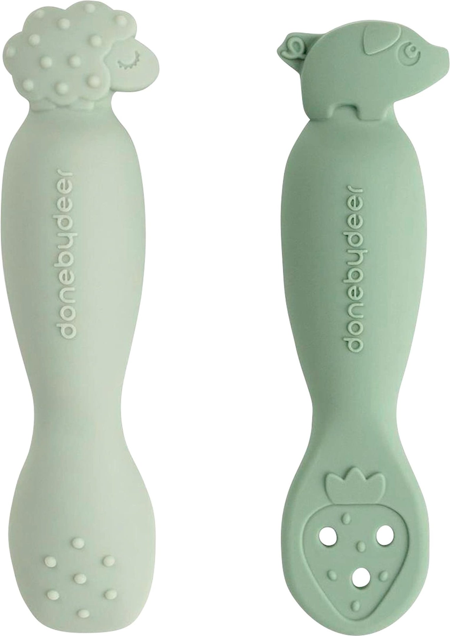 Done By Deer 2er-Pack Babylöffel Tiny Farm