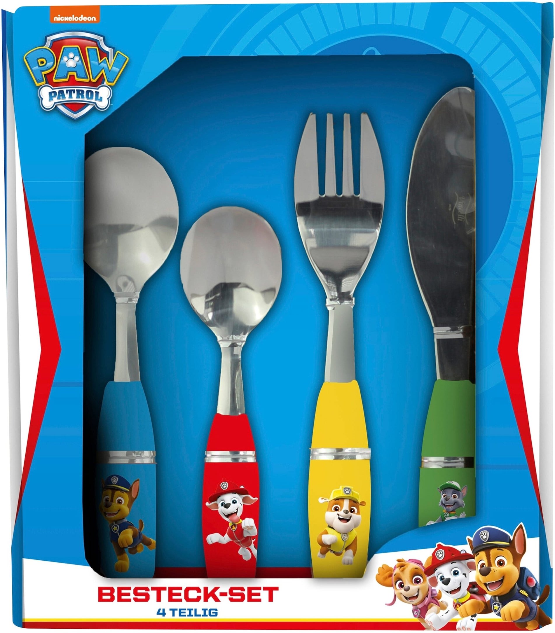 Thumbnail - P:Os Paw Patrol 4-tlg. Besteckset