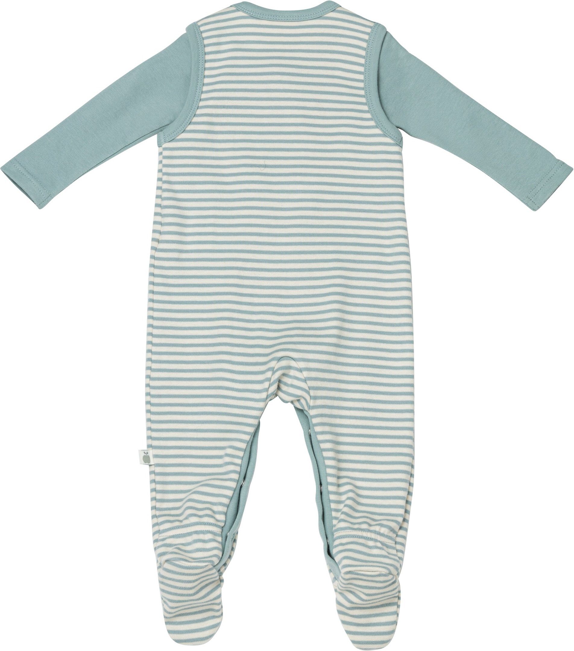 Bornino Cozy Time Strampler-Set 2-tlg. mit Body Ringel