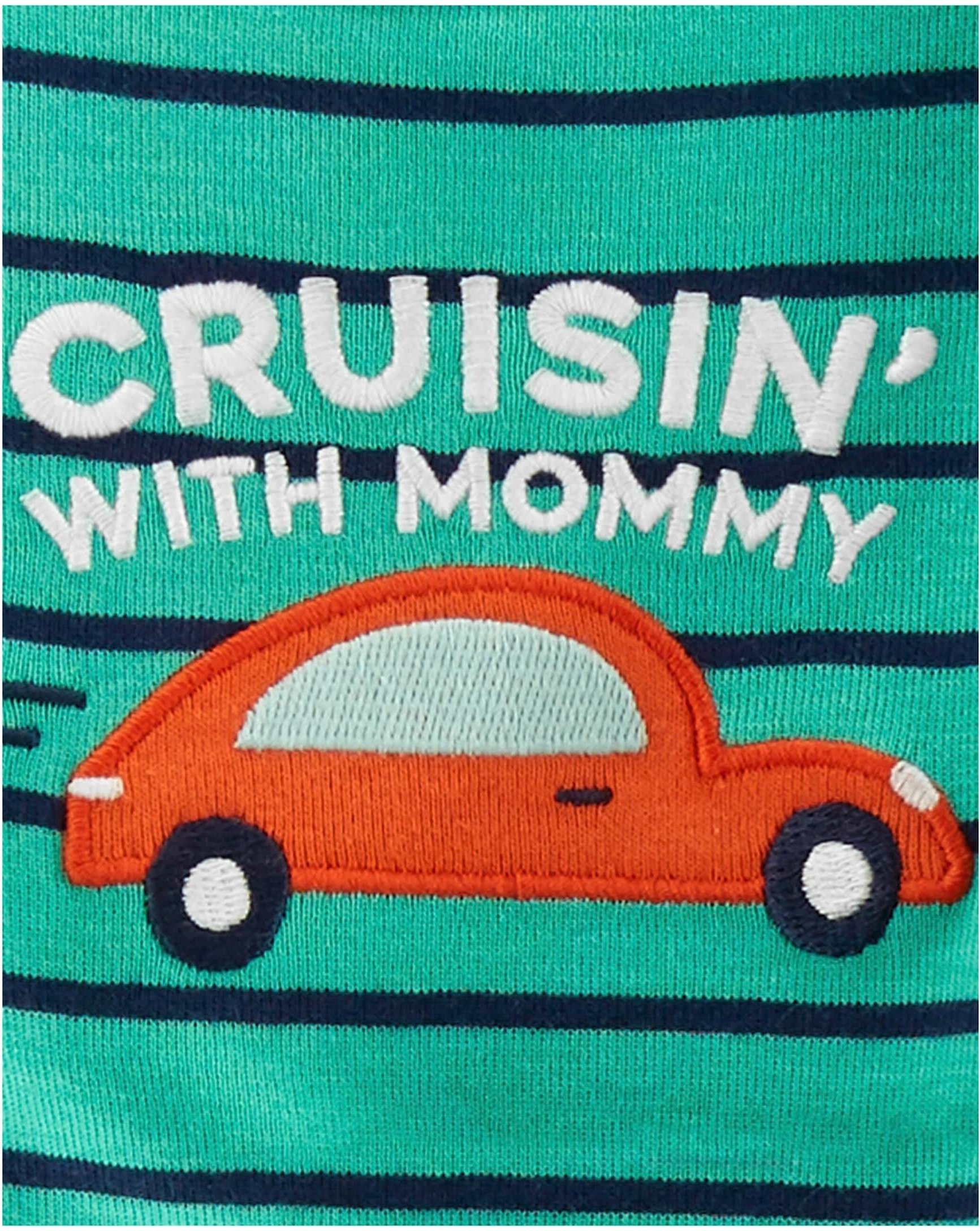 Carter's 3-tlg. Set Bodys kurzarm und Jogginghose Autos