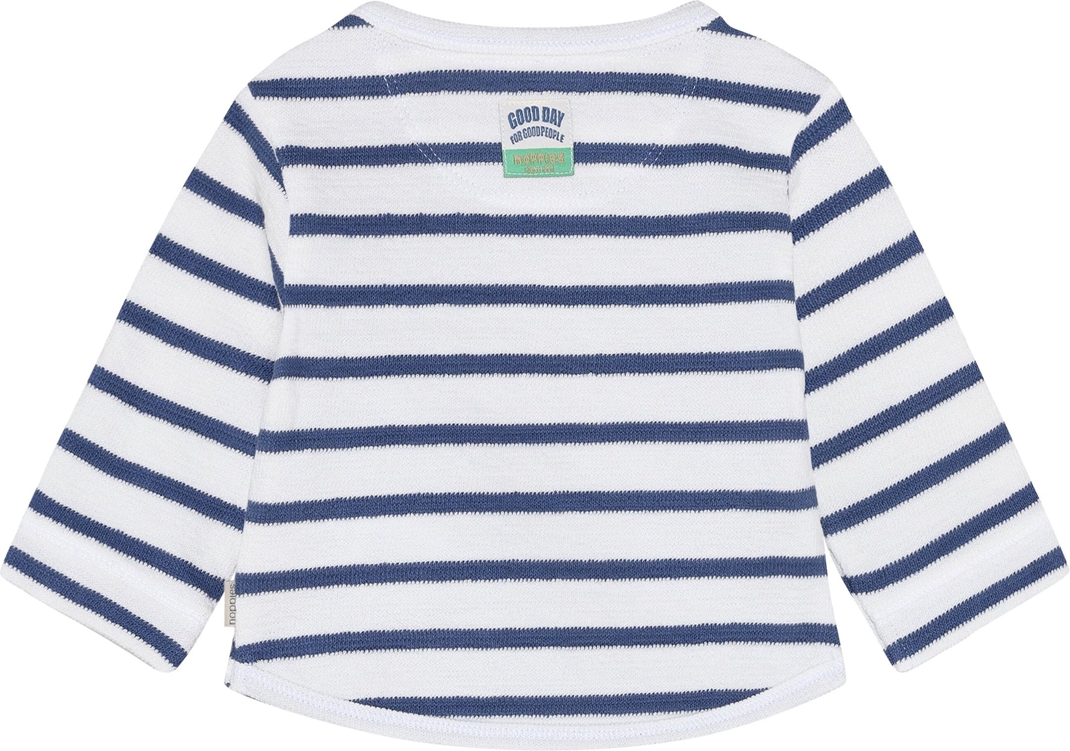 Noppies Shirt langarm Struktur Ringel