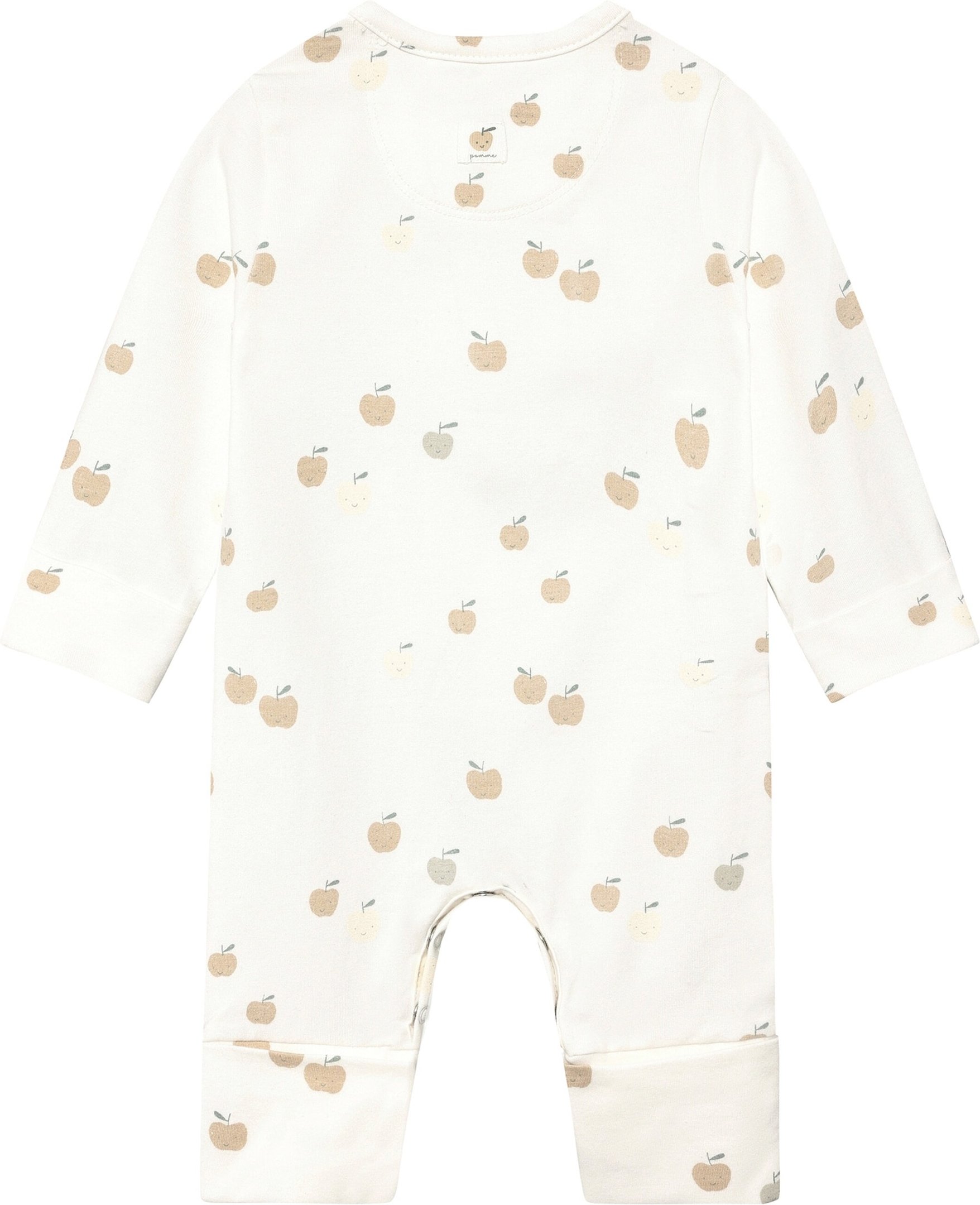 Noppies Overall mit Klappfuß Äpfel