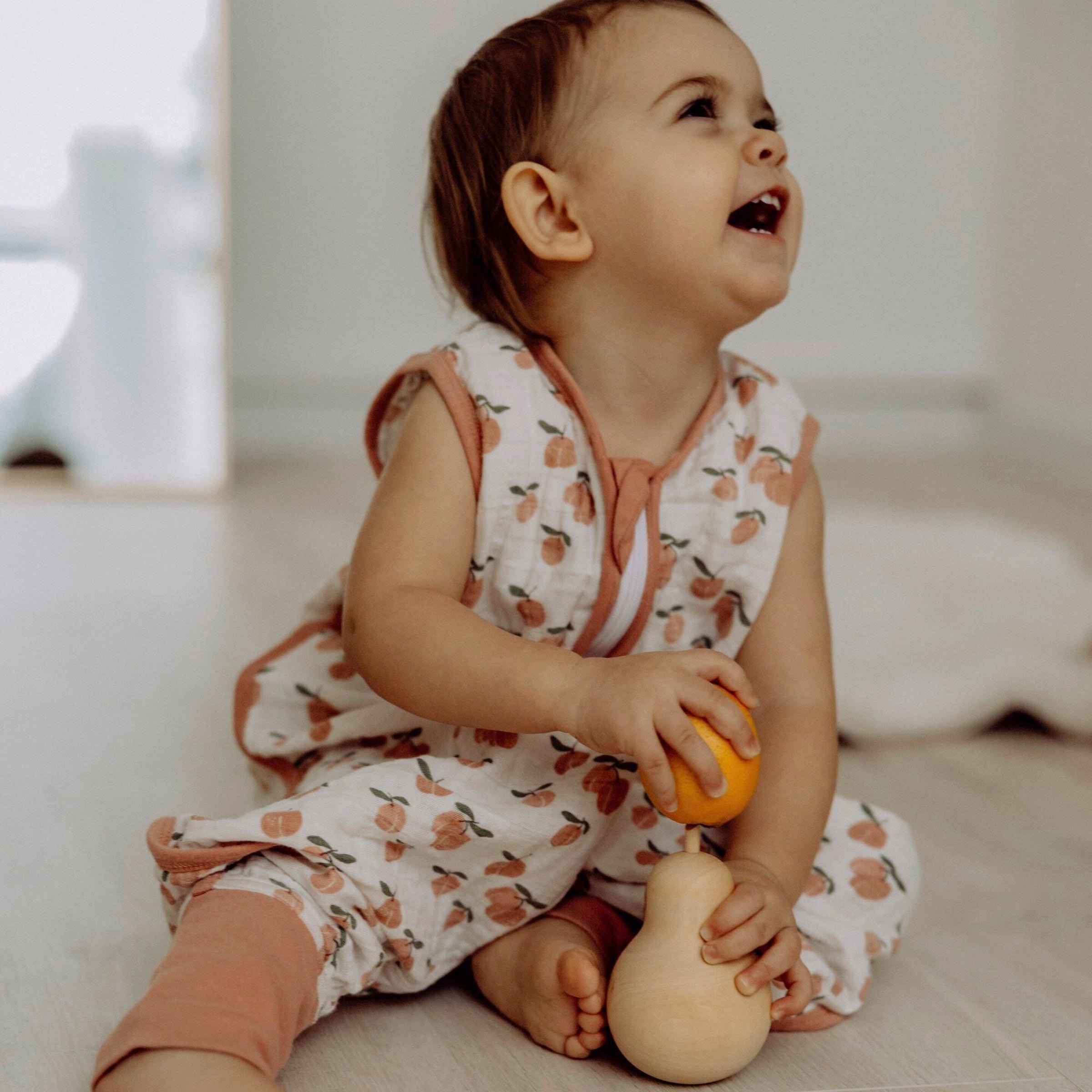 Emma & Noah Sommer-Sleepoverall Musselin 0.5 TOG