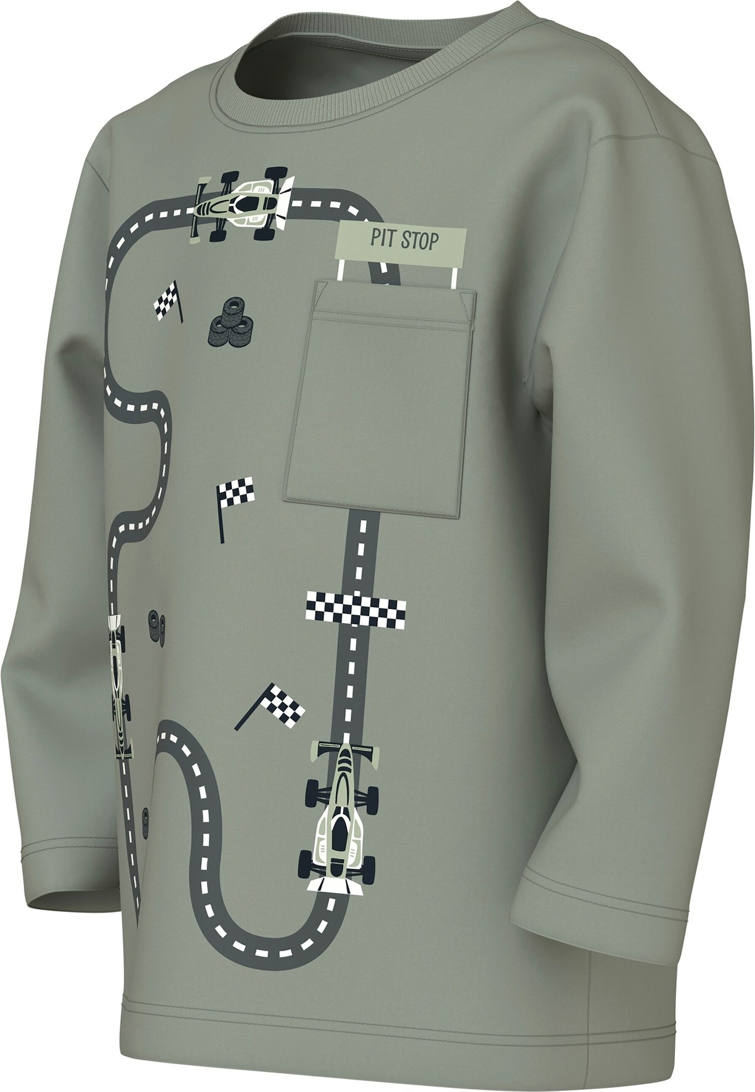 Name It Shirt langarm Rennstrecke