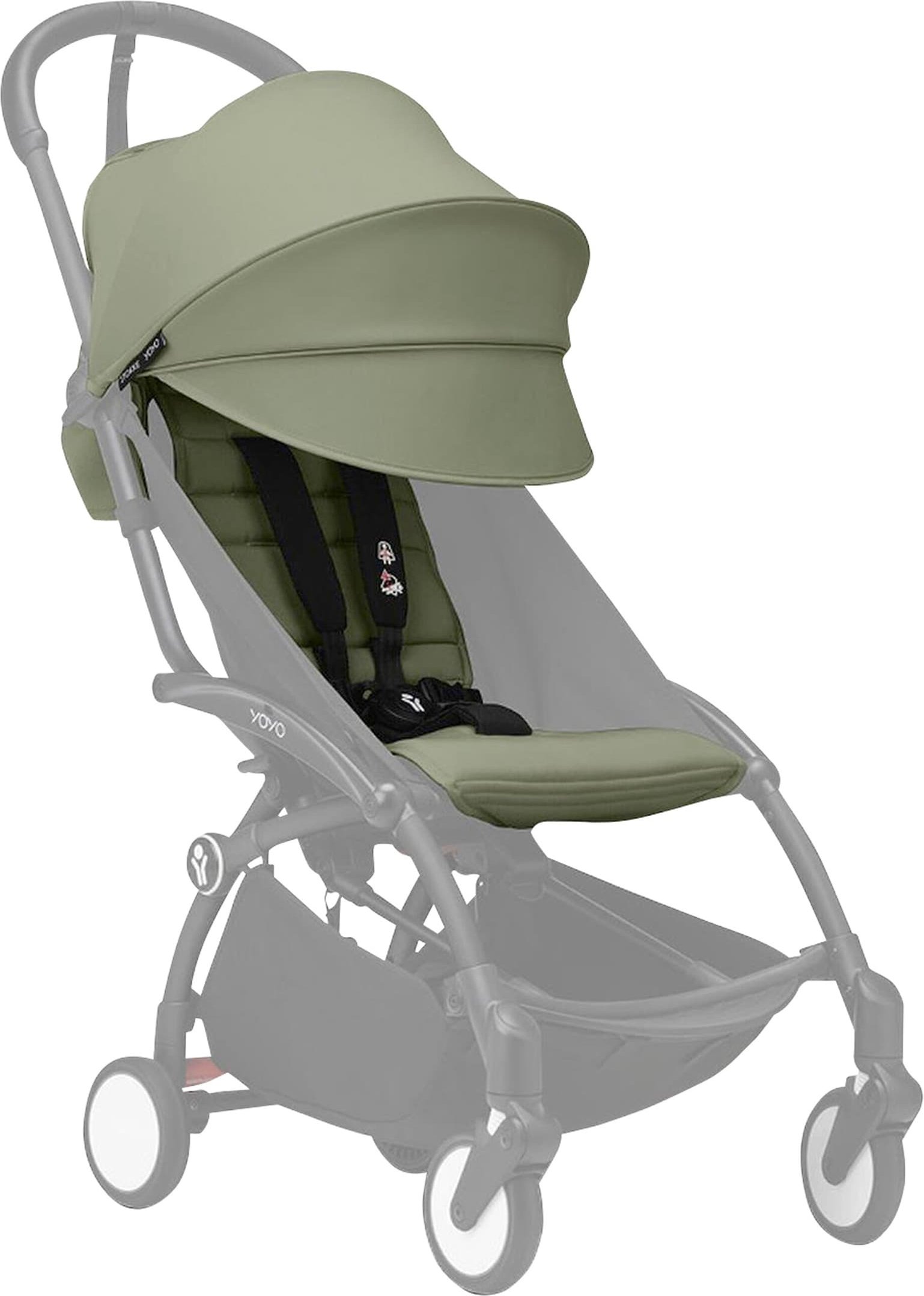 Stokke® yoyo3 Textilset 6+ gruen