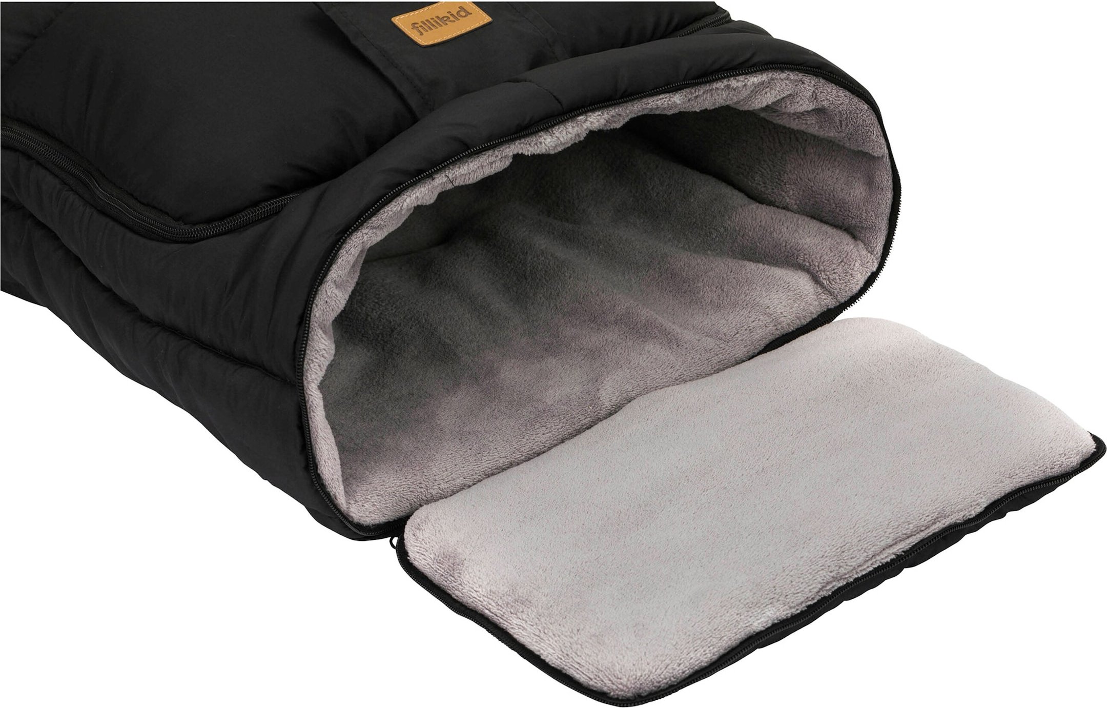 Fillikid Winterfußsack Peak schwarz