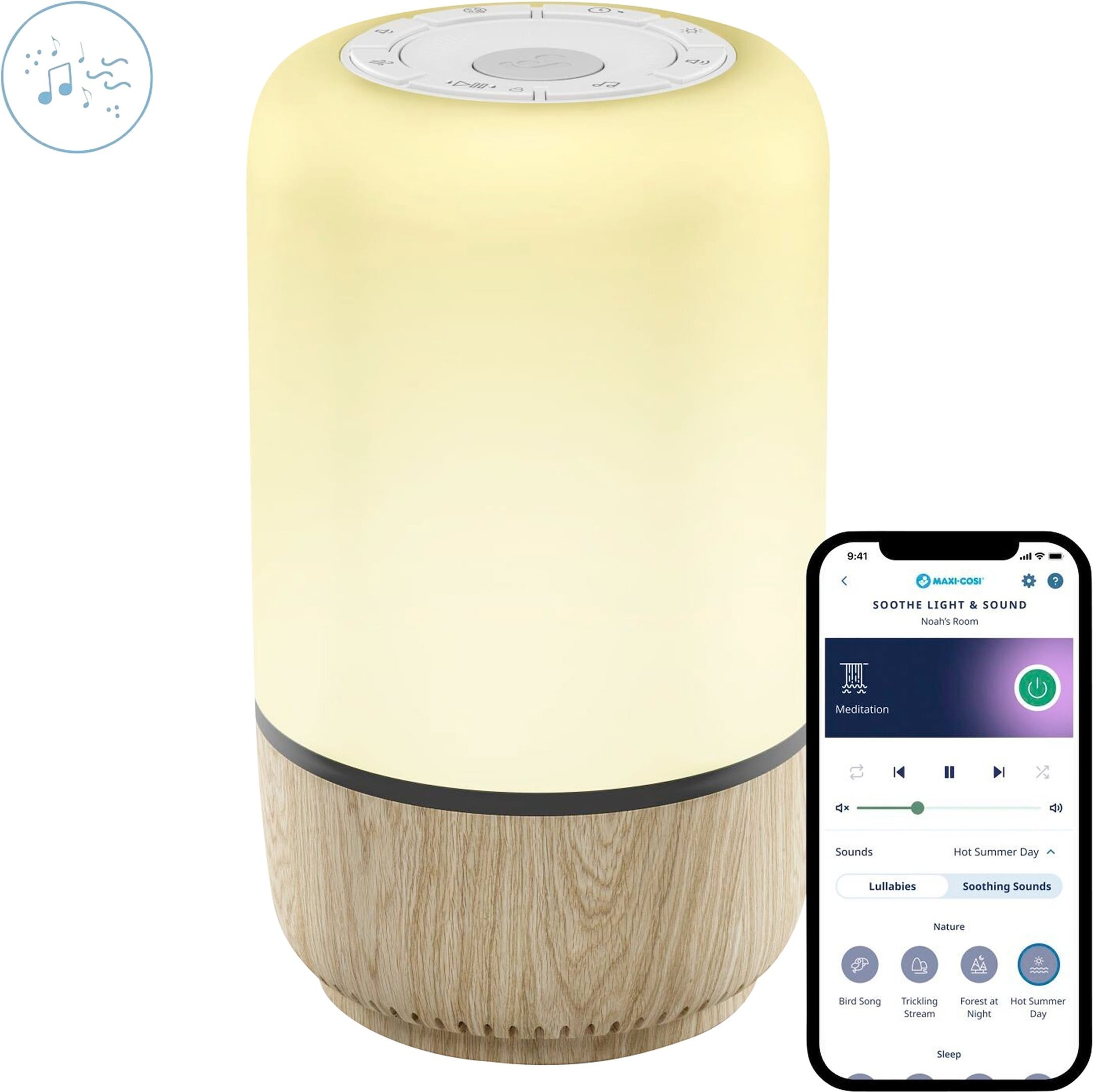 Maxi-Cosi Soothe Nachtlicht mit Sound