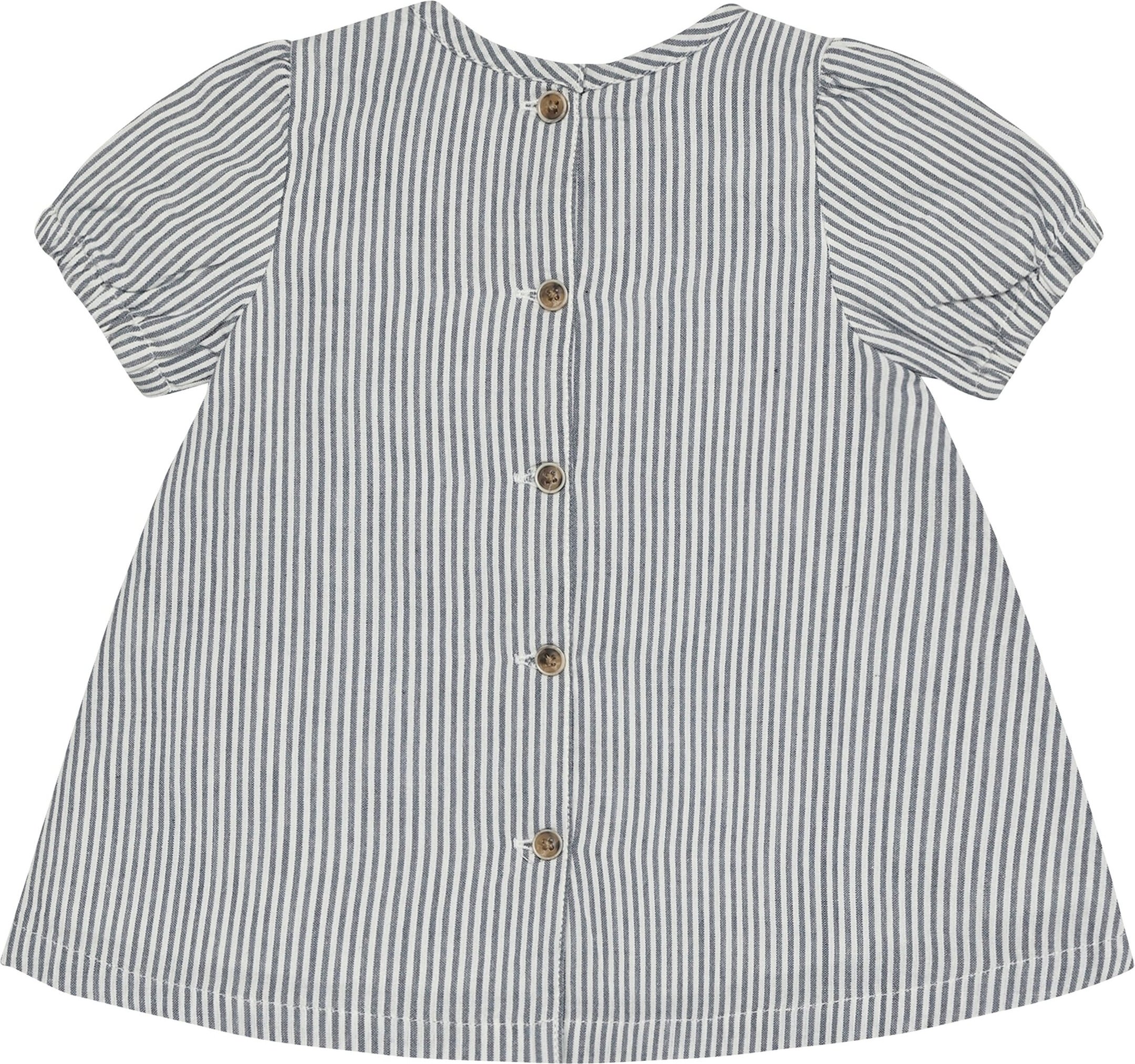 Huttelihut Kleid kurzarm Ringel