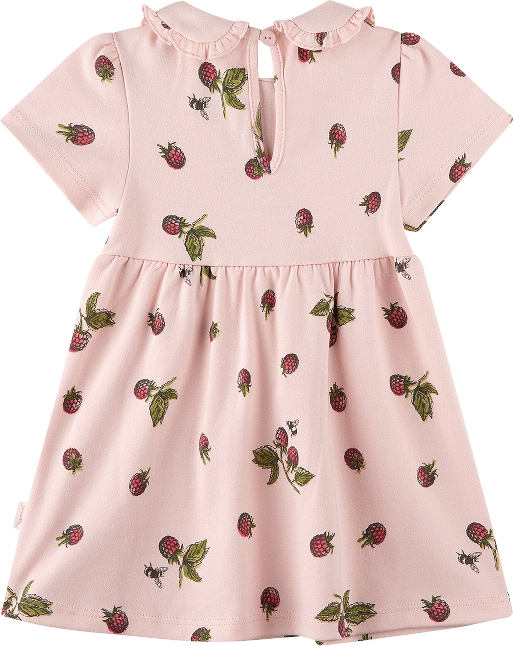 Sanetta Fiftyseven Kleid kurzarm Bubikragen Himbeeren