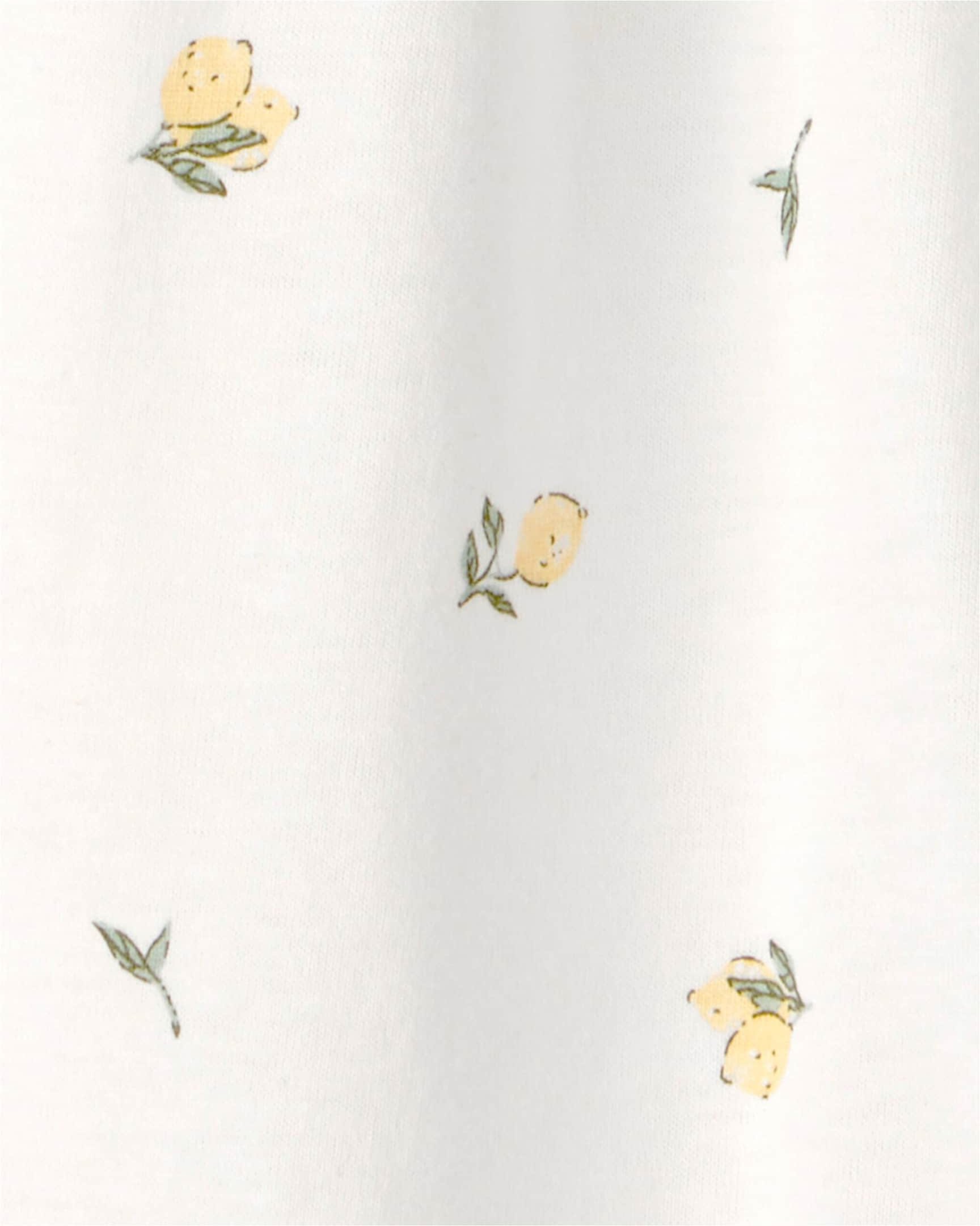 Carter's Jumpsuit Flügelarm Zitrone