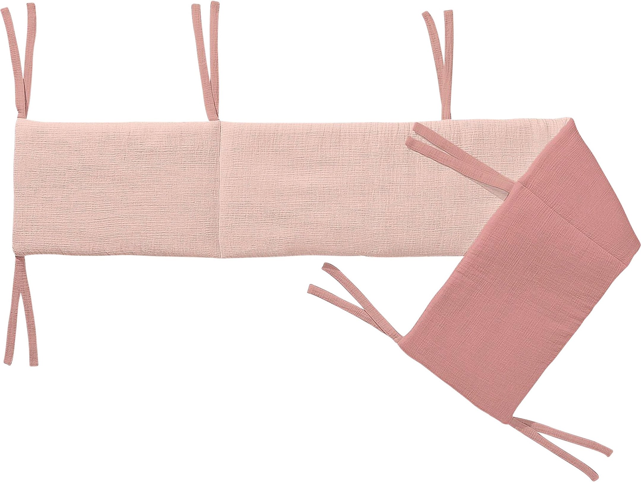 Bornino Home Wende-Nestchen für Beistellbett Musselin 26x166 cm